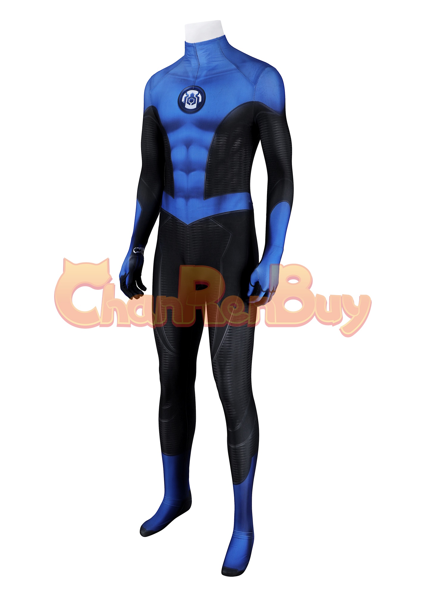 Peter Parker Costume Marvel's Spider-Man 2 Cosplay New Blue Bodysuit