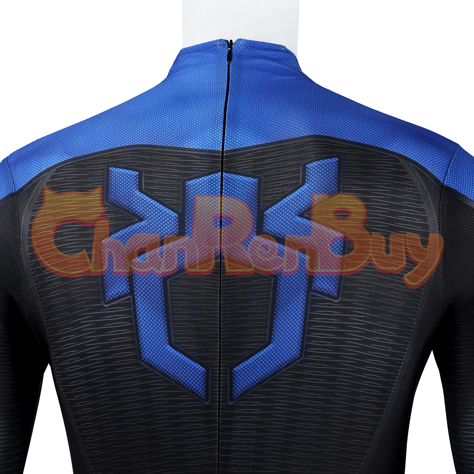 Peter Parker Costume Marvel's Spider-Man 2 Cosplay New Blue Bodysuit