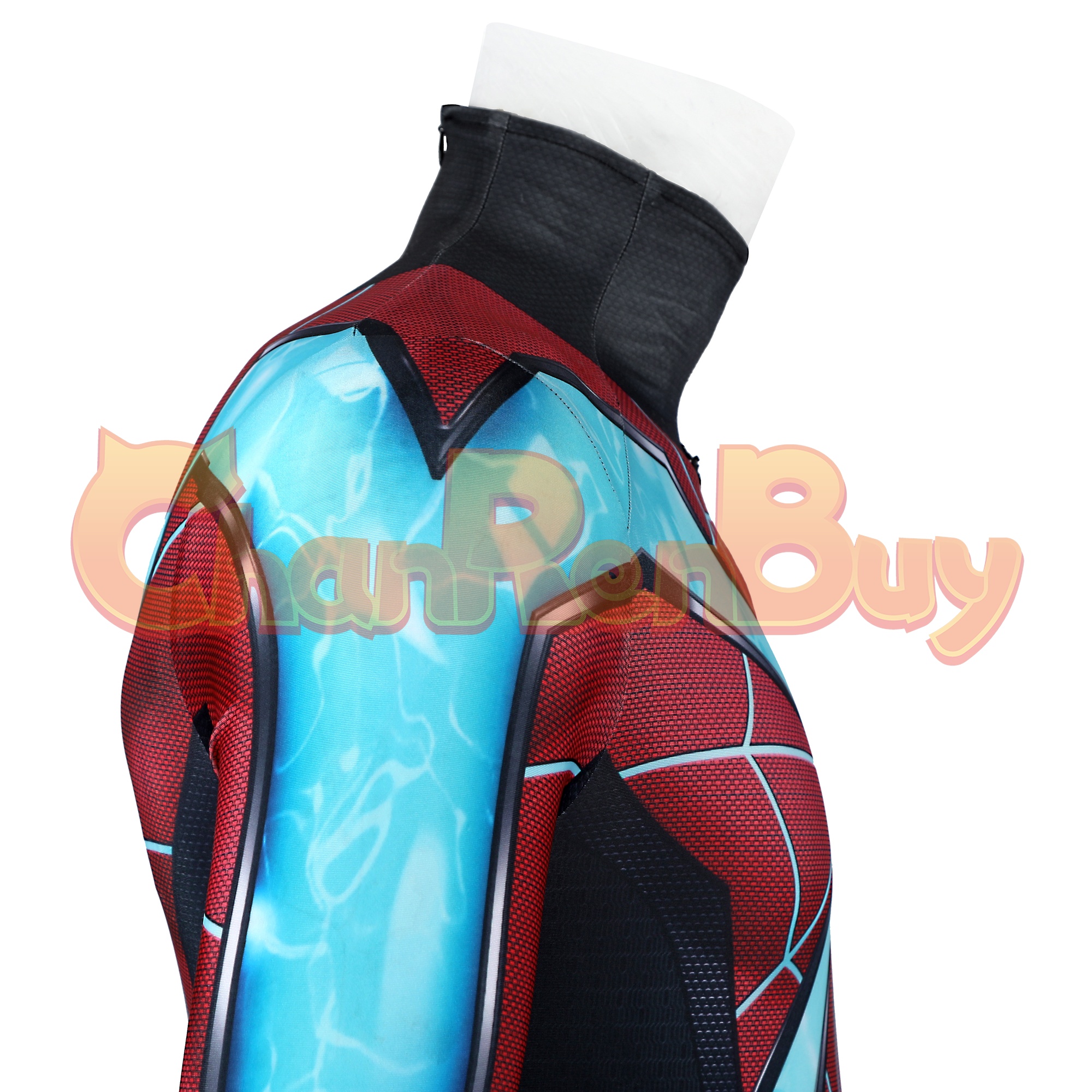 Miles Morales Evolved Suit Costume Marvel's Spider-Man 2 Cosplay Bodysuit