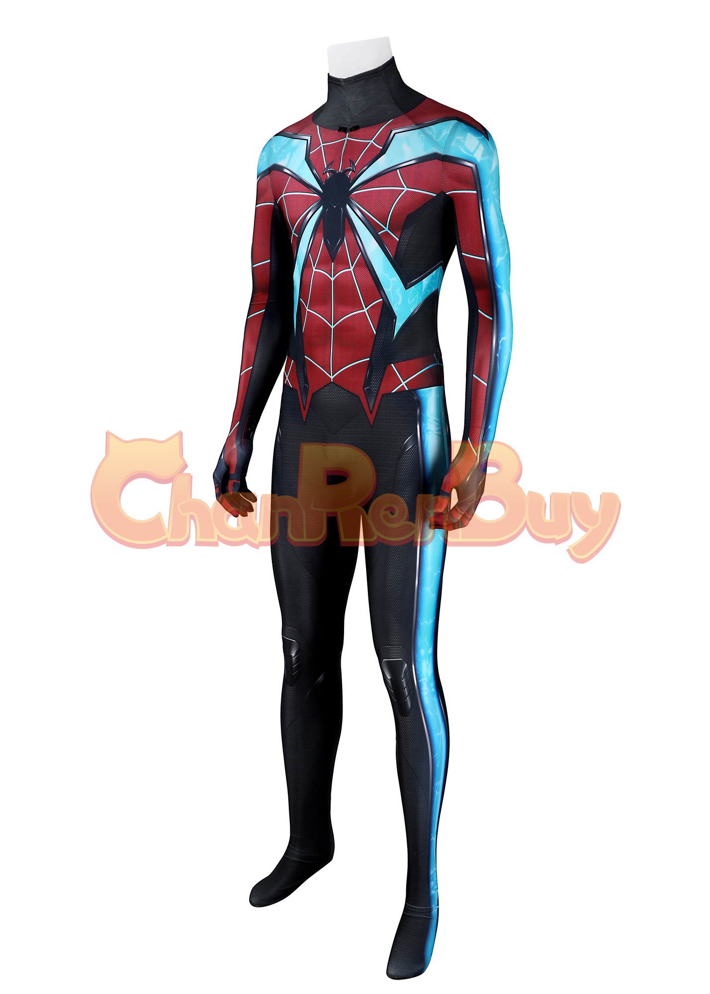 Miles Morales Evolved Suit Costume Marvel's Spider-Man 2 Cosplay Bodysuit