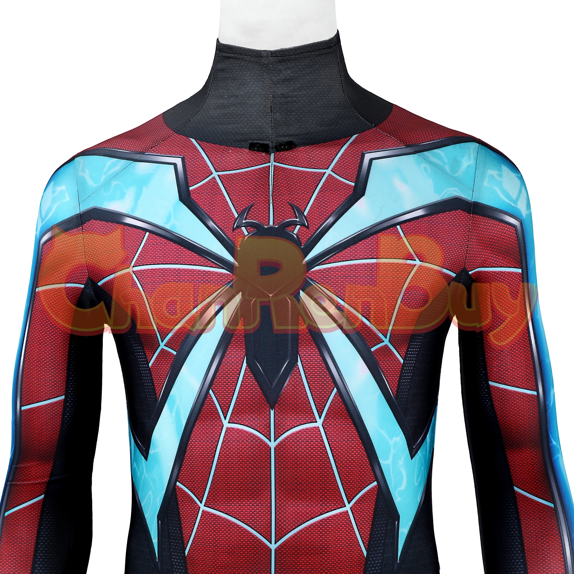 Miles Morales Evolved Suit Costume Marvel's Spider-Man 2 Cosplay Bodysuit