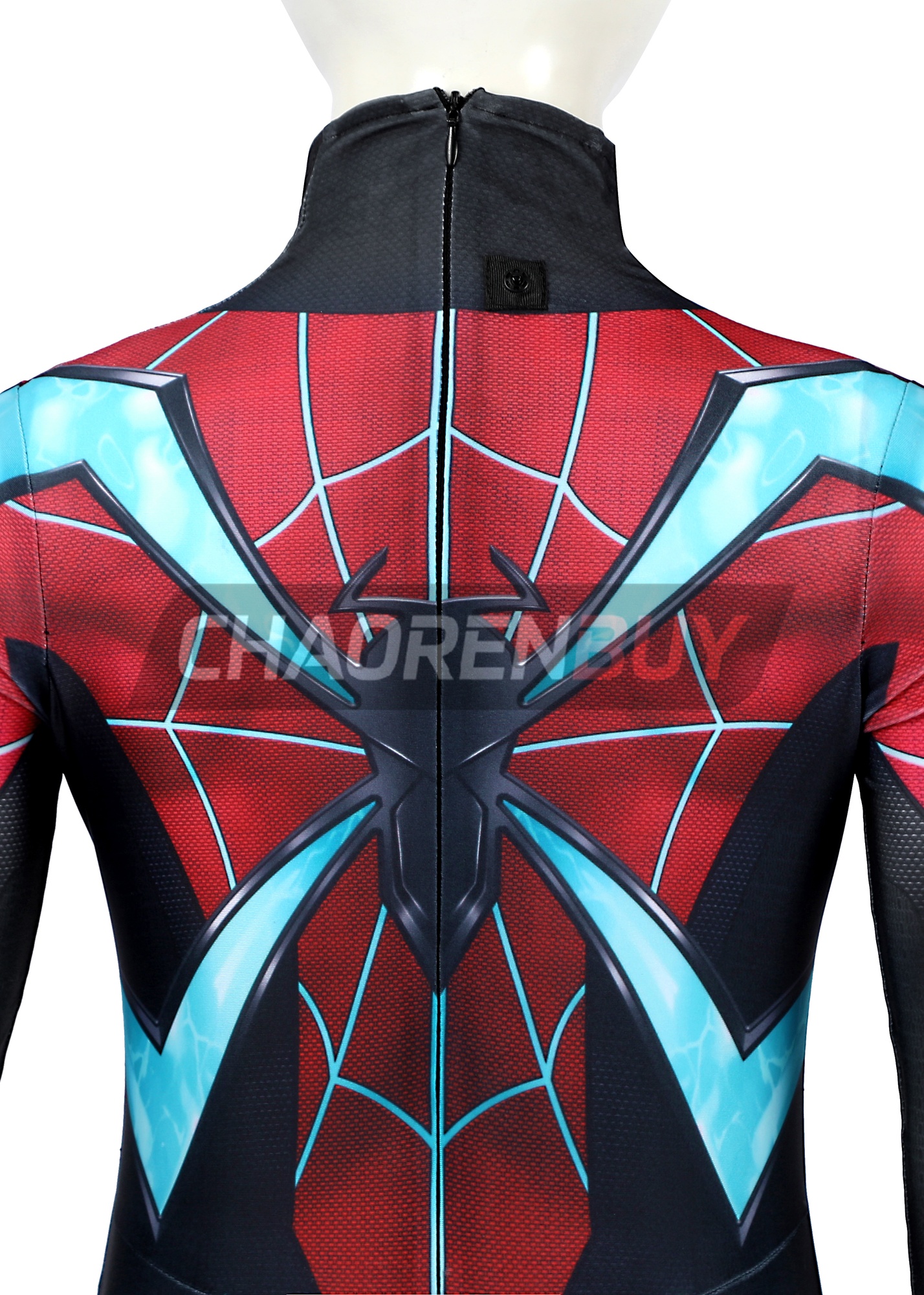 Miles Morales Evolved Suit Costume Bodysuit Marvel's Spider-Man 2 Cosplay for Kids