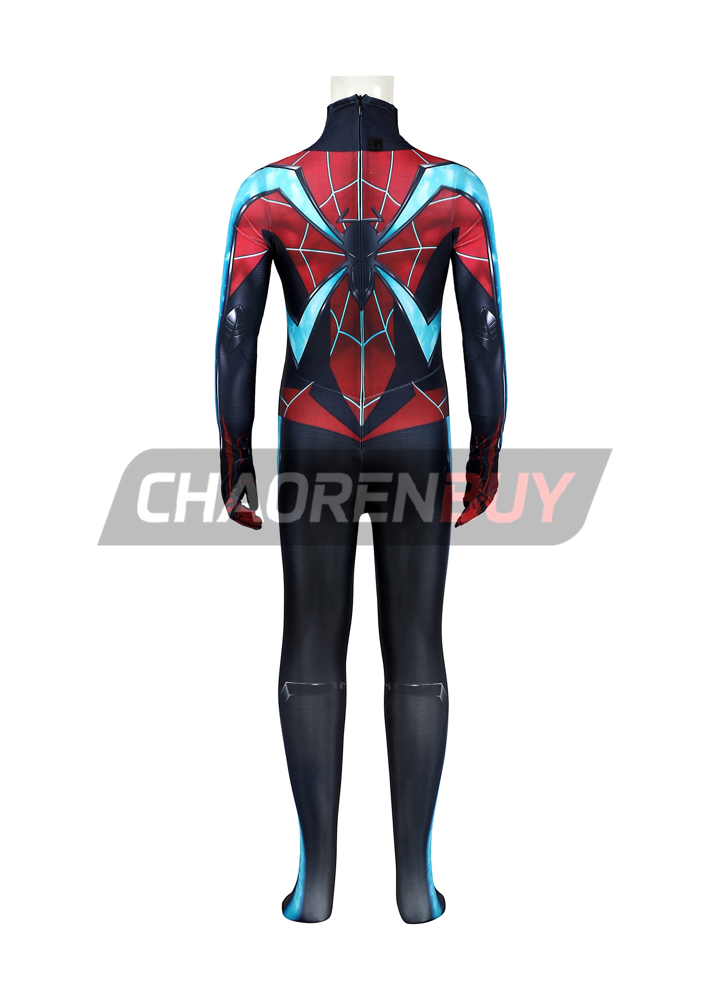 Miles Morales Evolved Suit Costume Bodysuit Marvel's Spider-Man 2 Cosplay for Kids