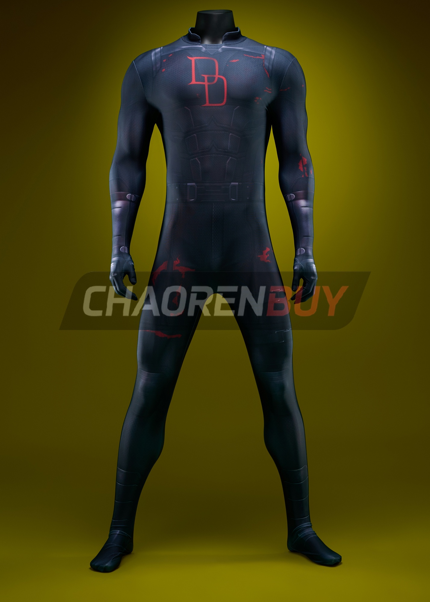 Daredevil Costume Daredevil: Born Again S2 Cosplay Bodysuit Black Ver