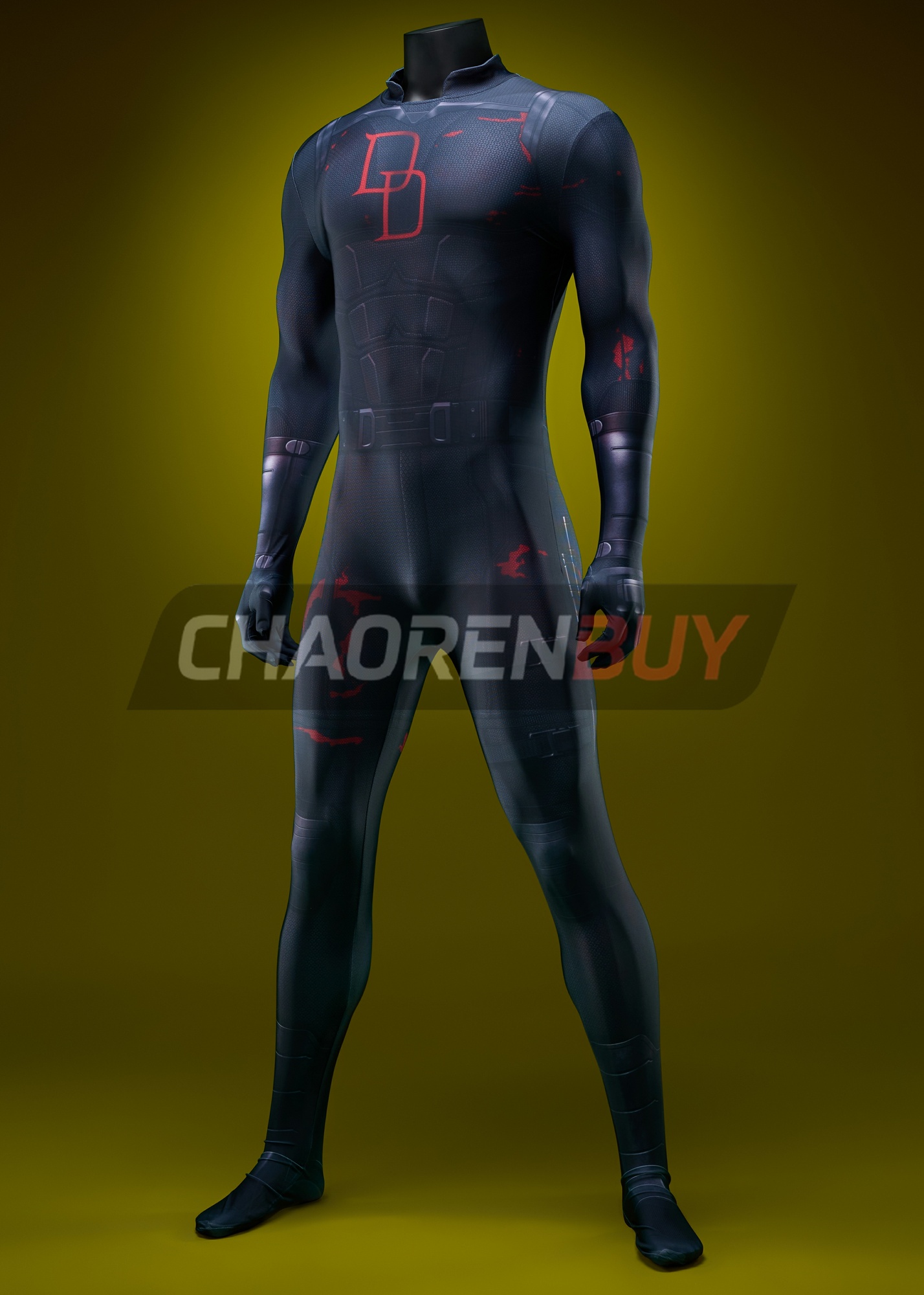 Daredevil Costume Daredevil: Born Again S2 Cosplay Bodysuit Black Ver