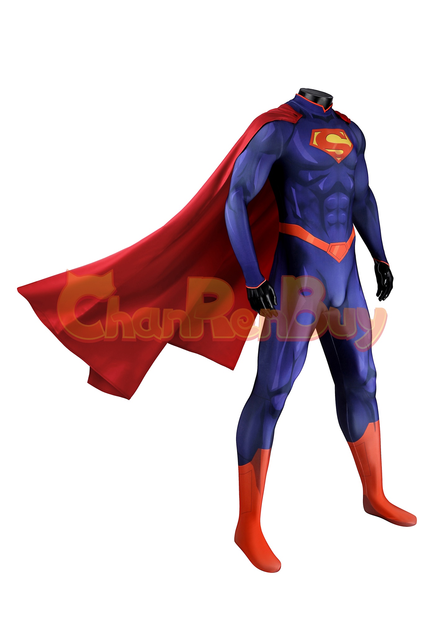 Superhero Man Costume The New 52 Bodysuit Cosplay