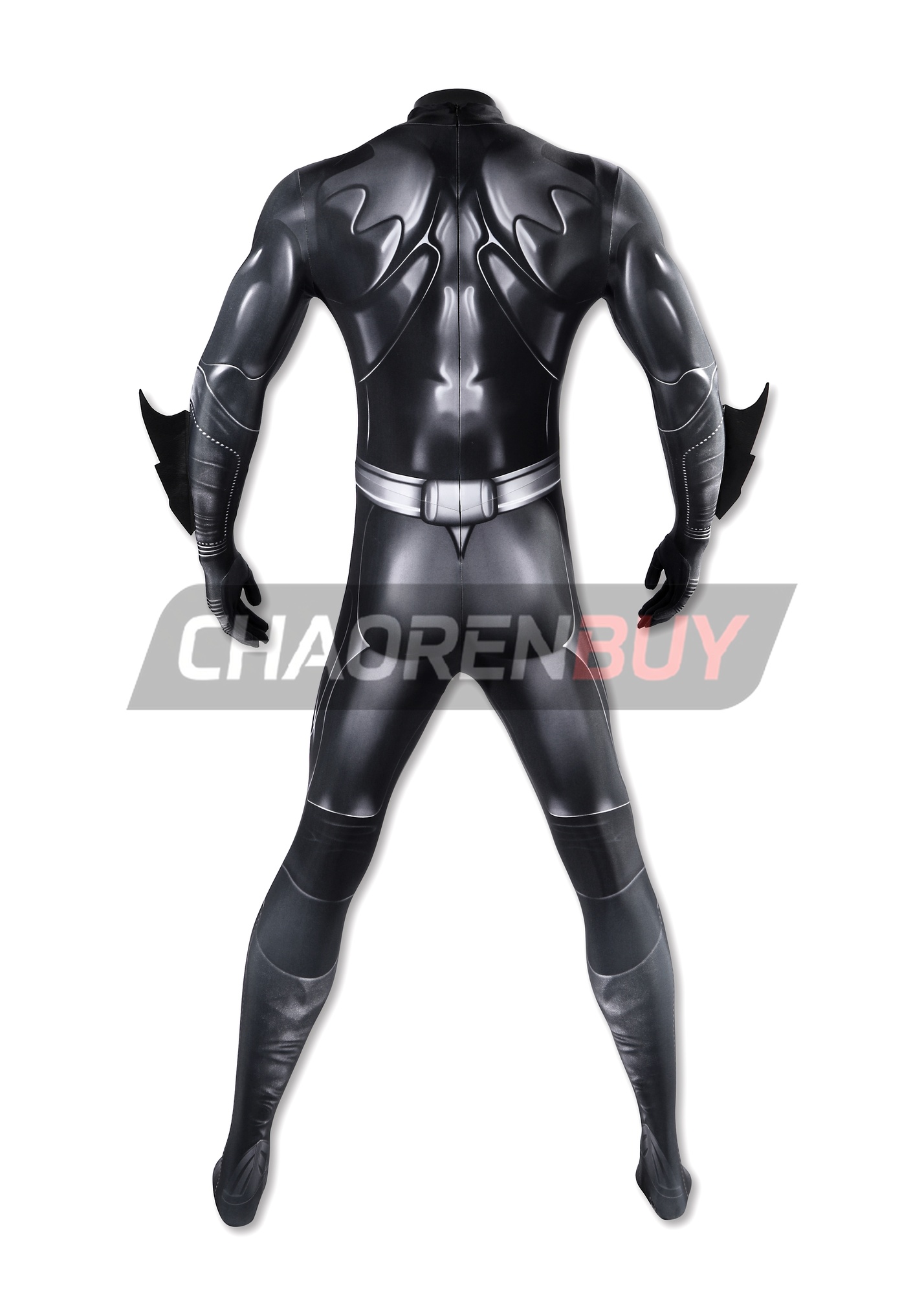 Bruce Wayne Costume Superhero Bat Style Man Bodysuit Cosplay