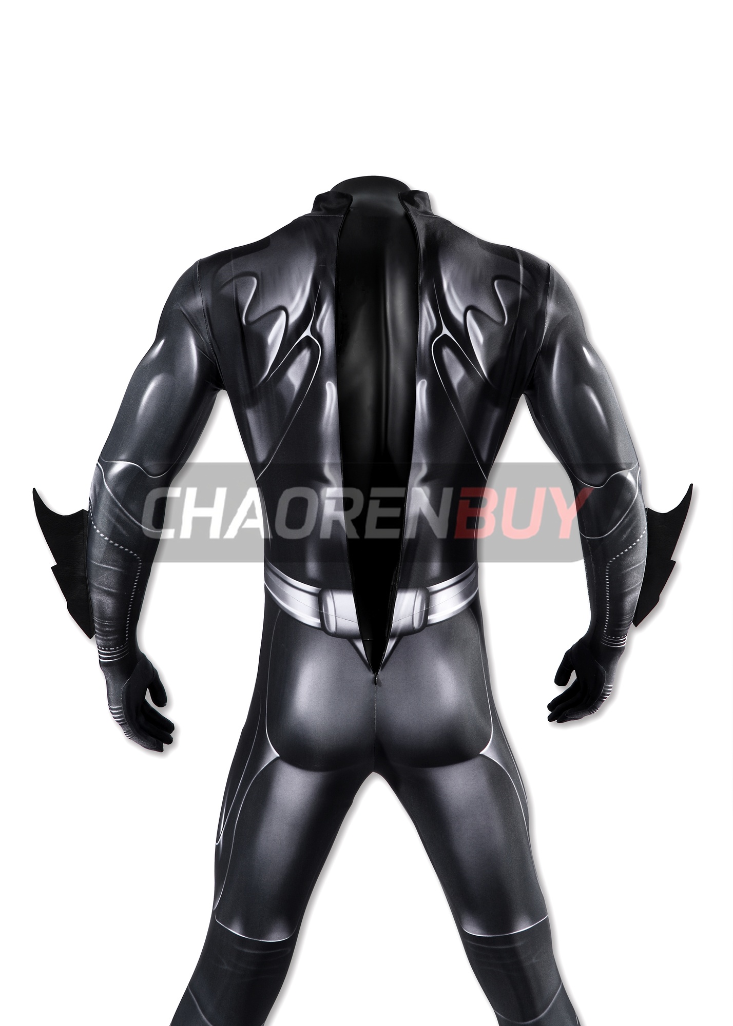 Bruce Wayne Costume Superhero Bat Style Man Bodysuit Cosplay