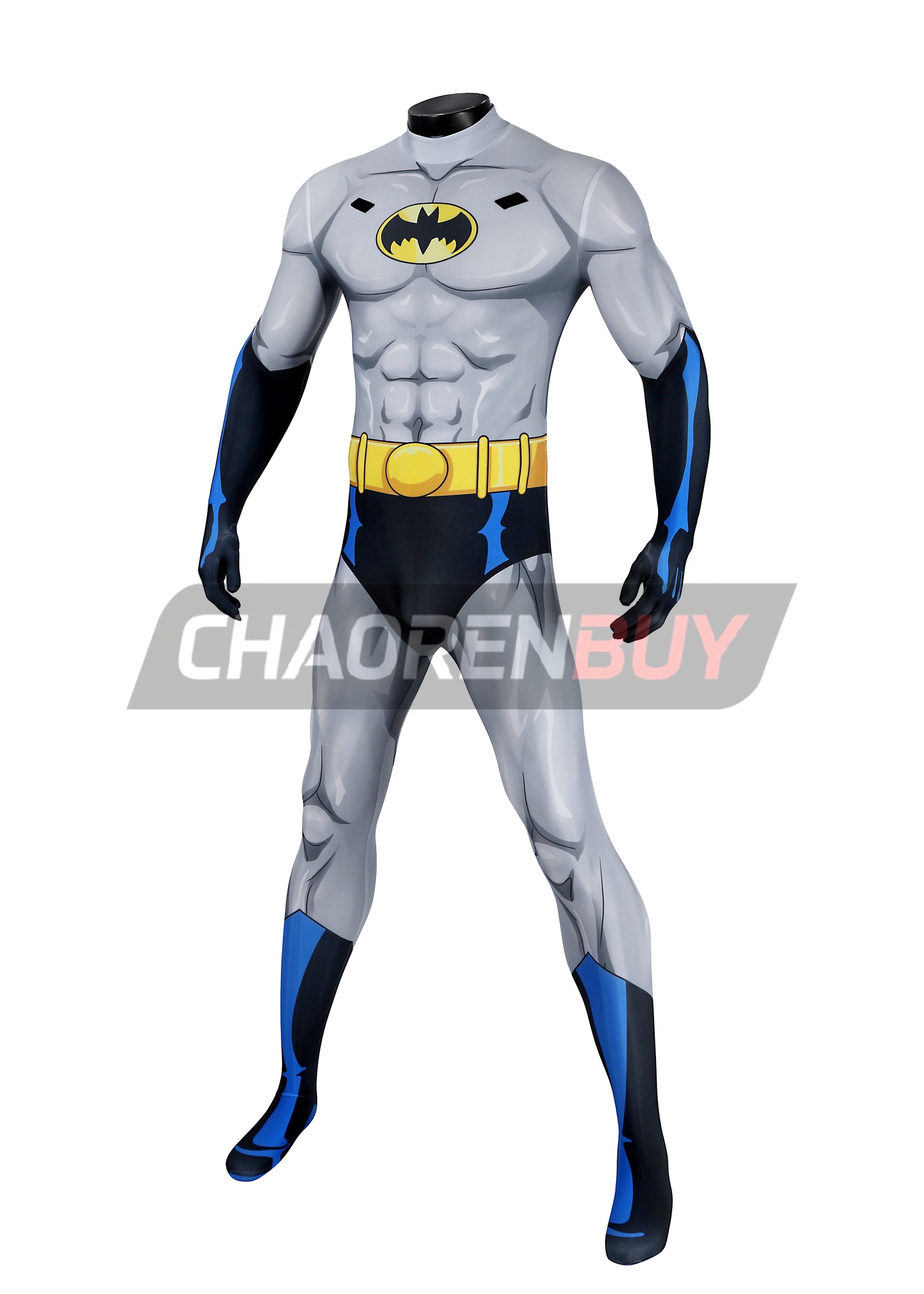 Superhero Bat Style Man Costume Bodysuit Cosplay TV Series Season 1 Ver