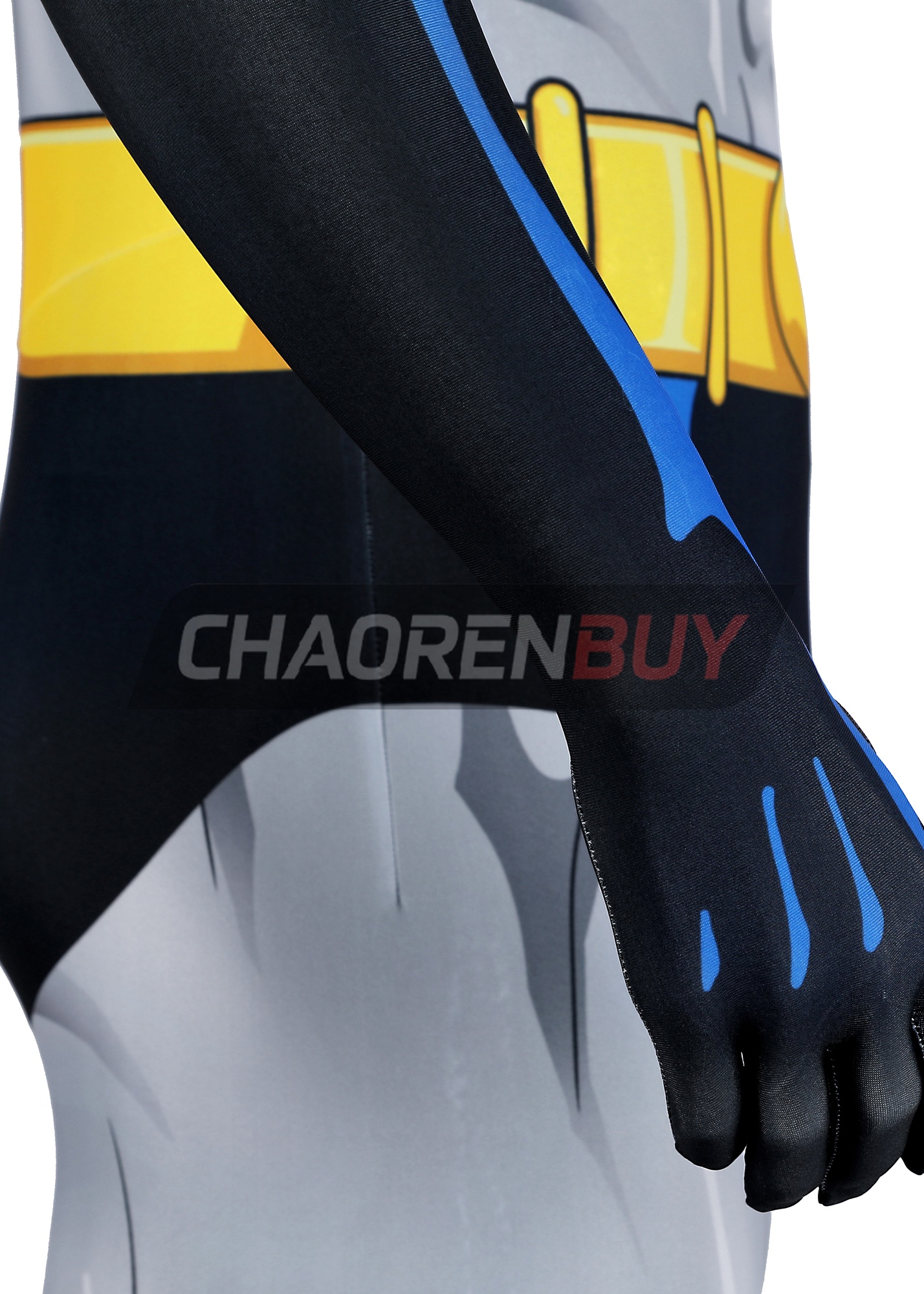 Superhero Bat Style Man Costume Bodysuit Cosplay TV Series Season 1 Ver