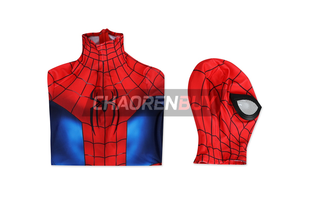 Peter Parker Costume Bodysuit Spider-Man Brand New Day Cosplay for Kids