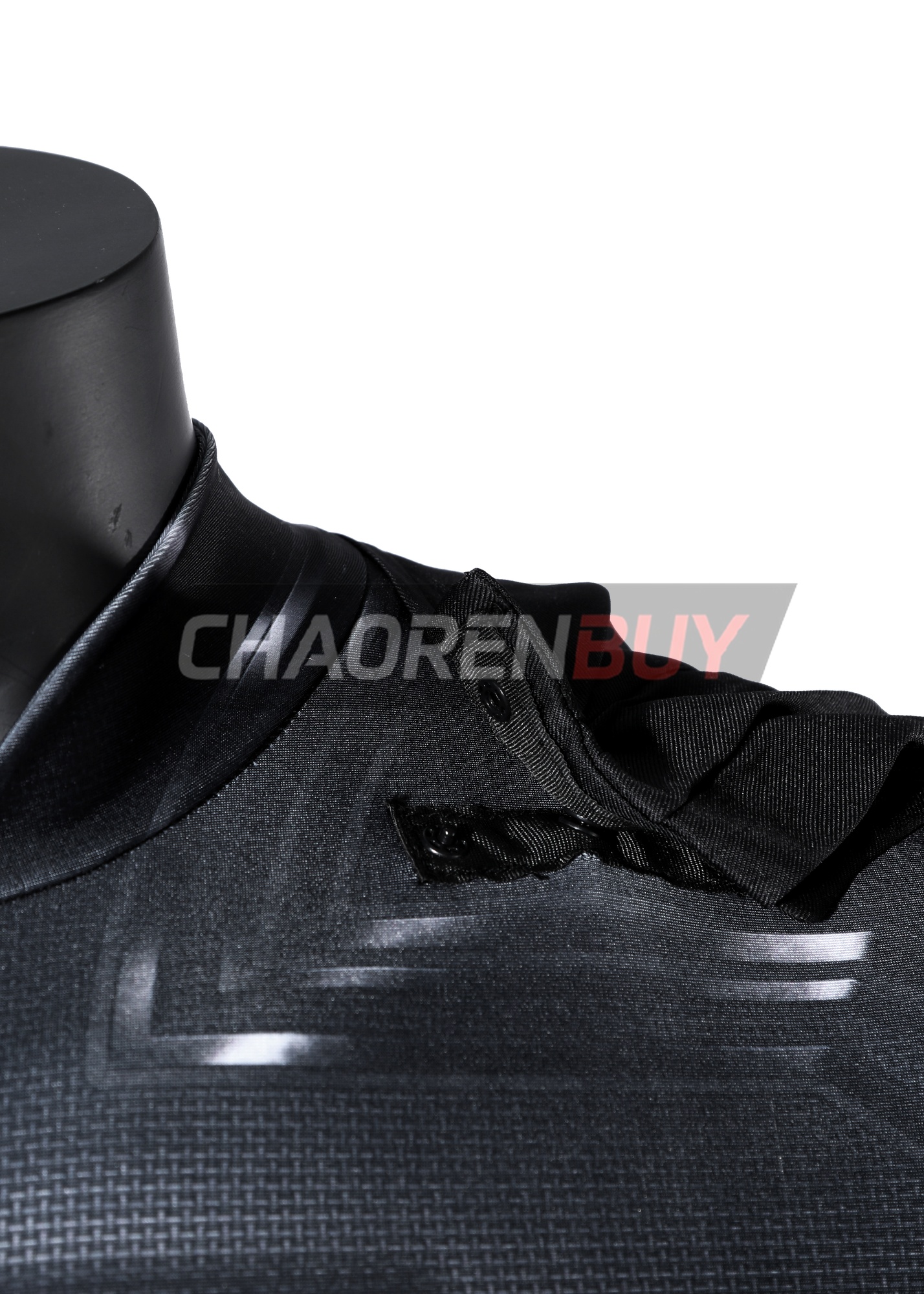 Superhero Man Costume Bodysuit Cosplay Black Version