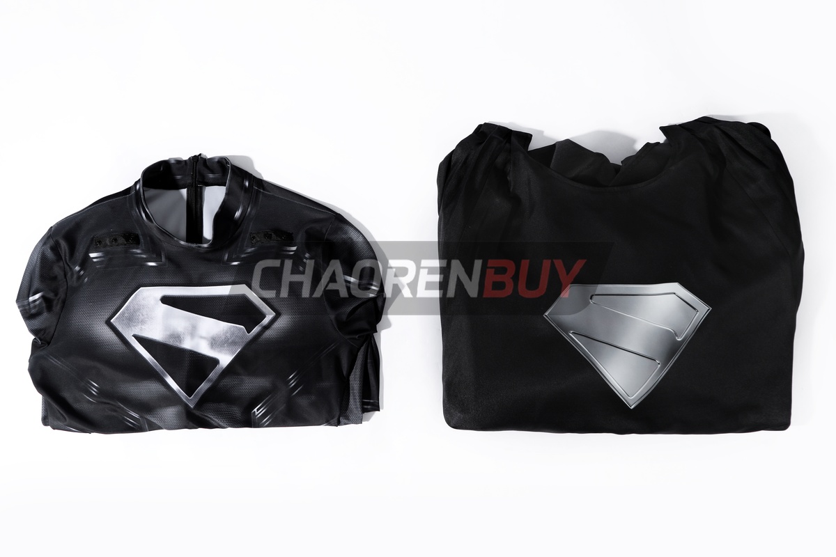 Superhero Man Costume Bodysuit Cosplay Black Version