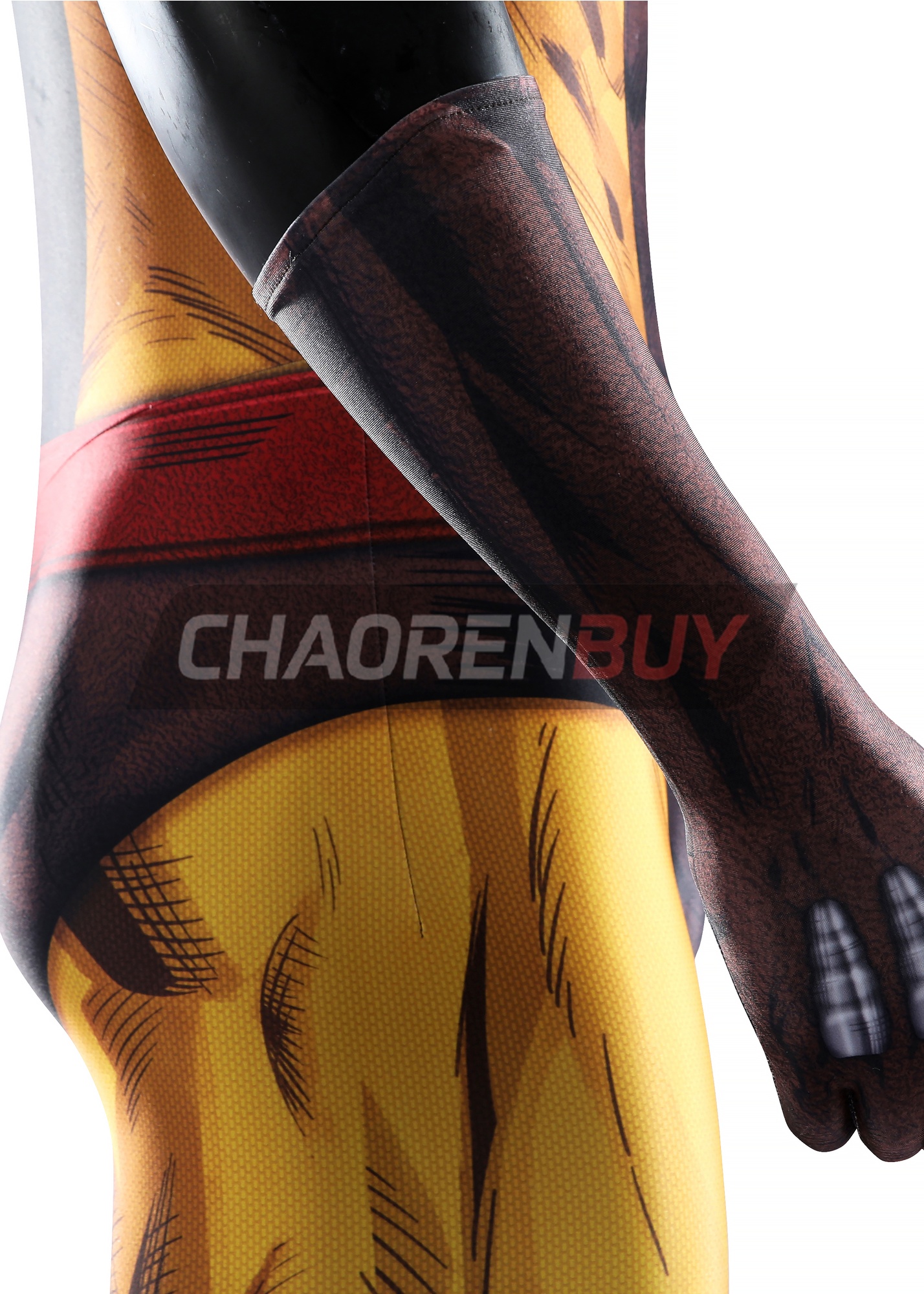 Wolverine Costume X-Men Bodysuit Cosplay Brown Suit