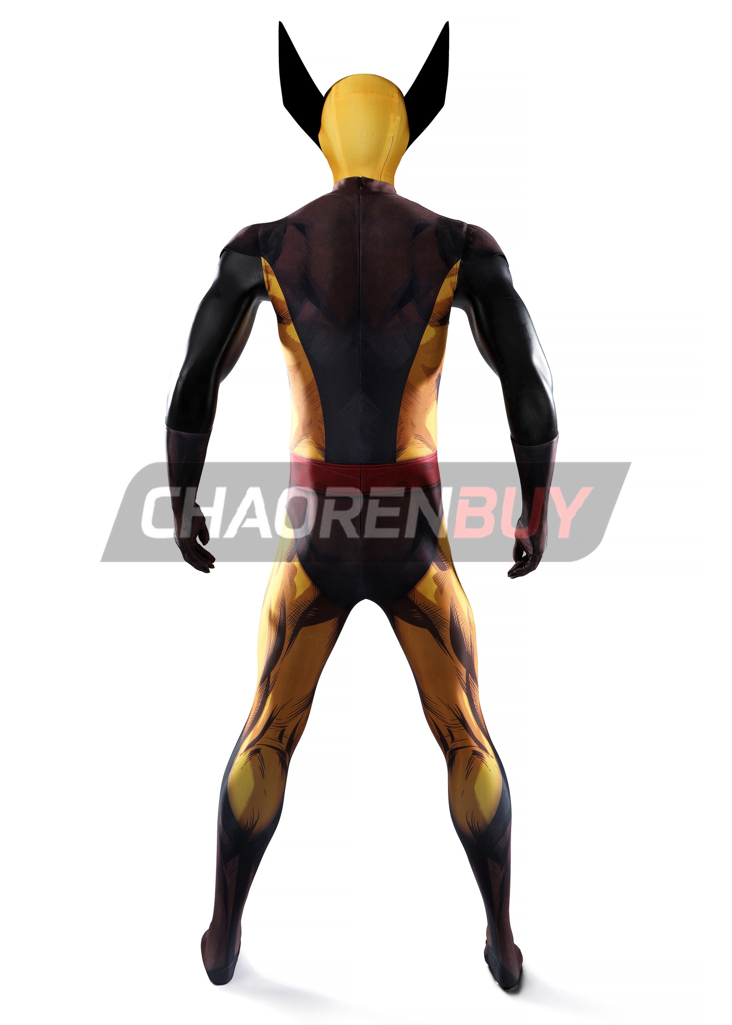 Wolverine Costume X-Men Bodysuit Cosplay Brown Suit