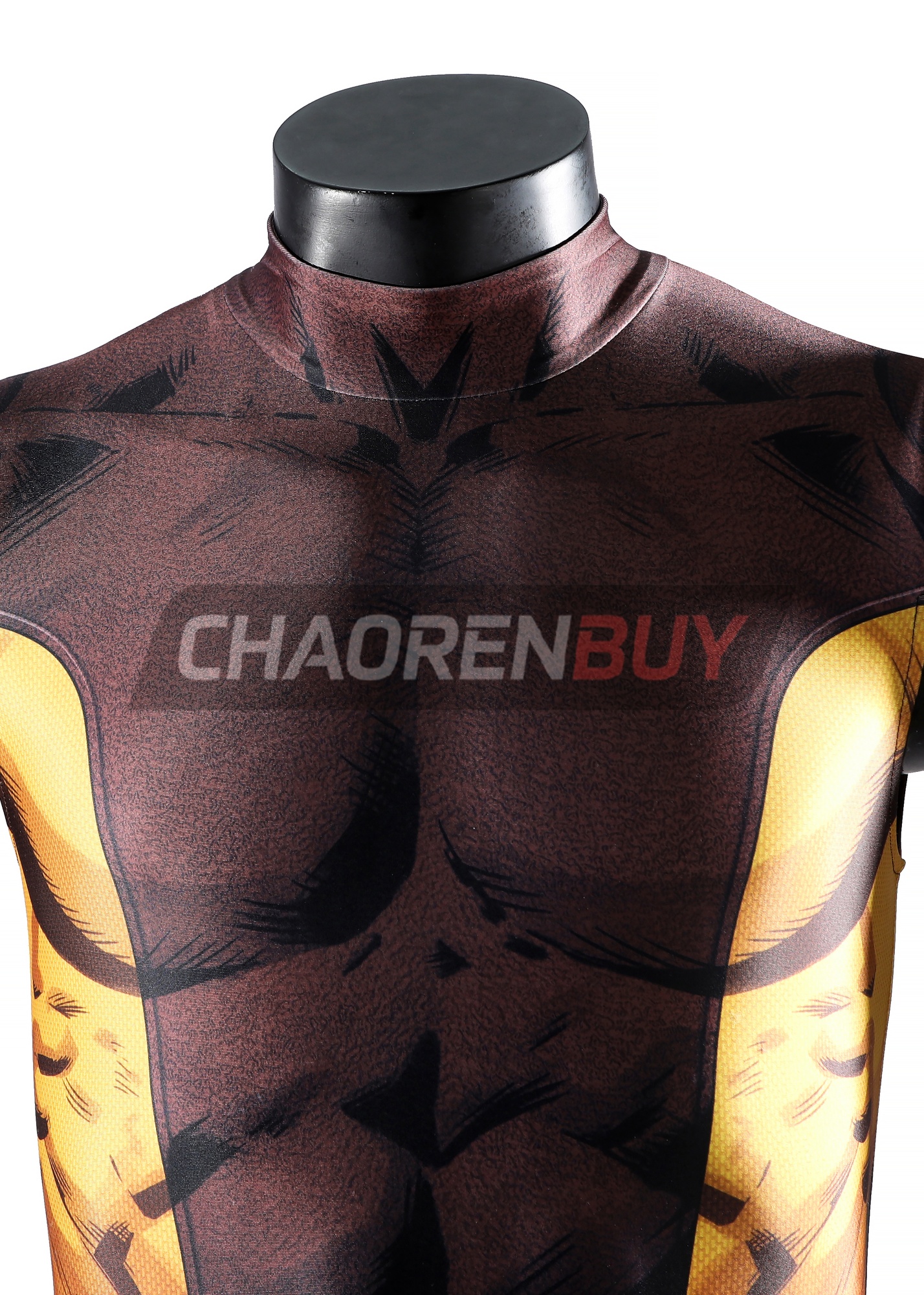 Wolverine Costume X-Men Bodysuit Cosplay Brown Suit