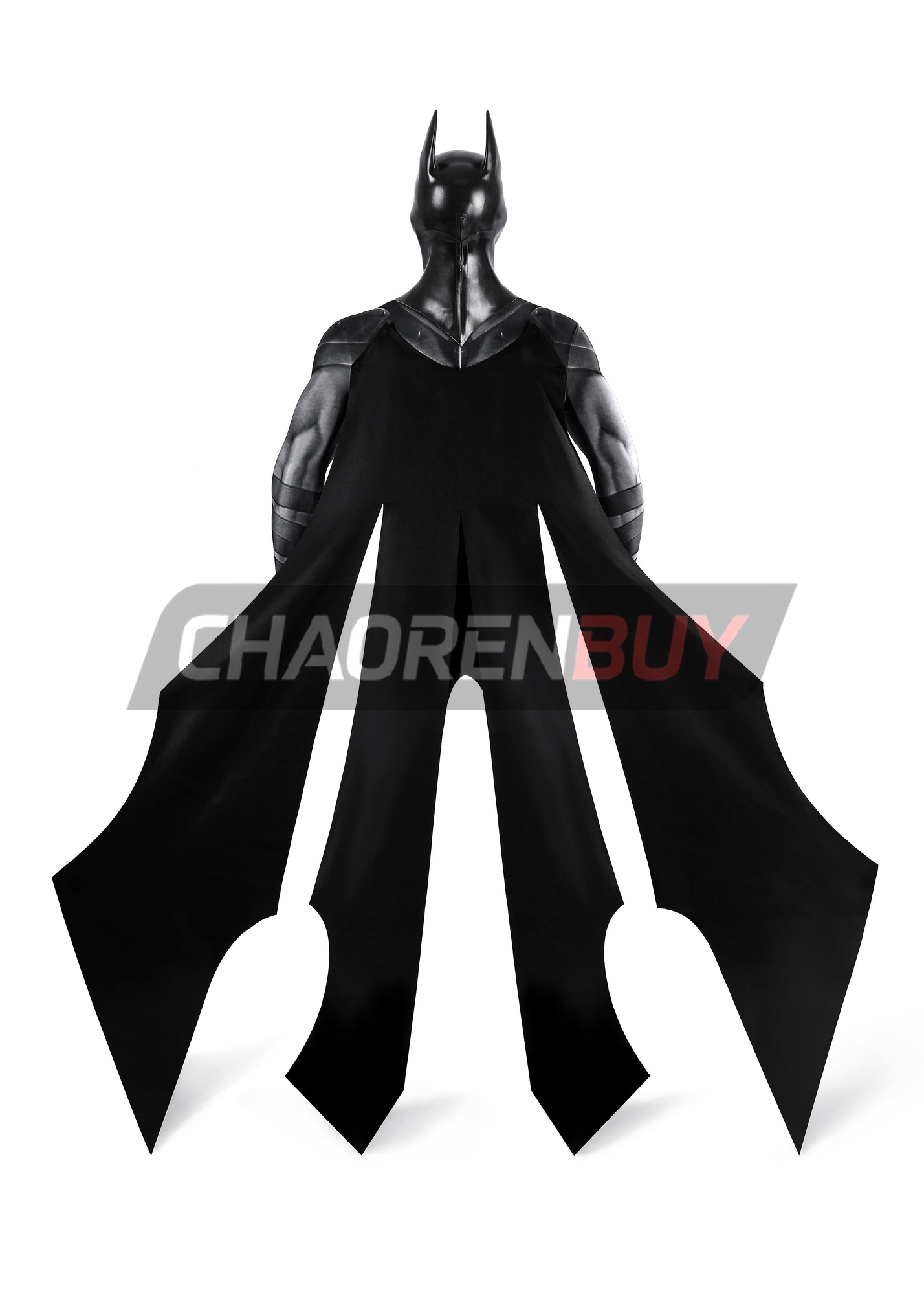 Absolute Bruce Wayne Costume Superhero Bat Style Man Bodysuit Cosplay
