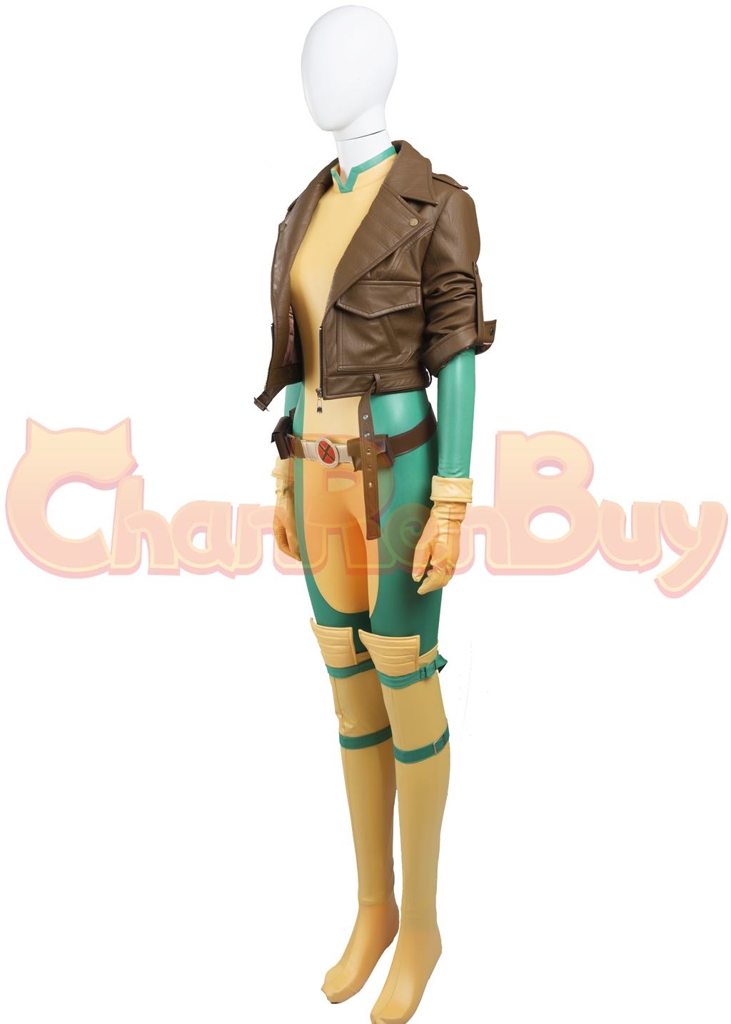 Anna Marie Rogue Costume X-Men Suit Cosplay