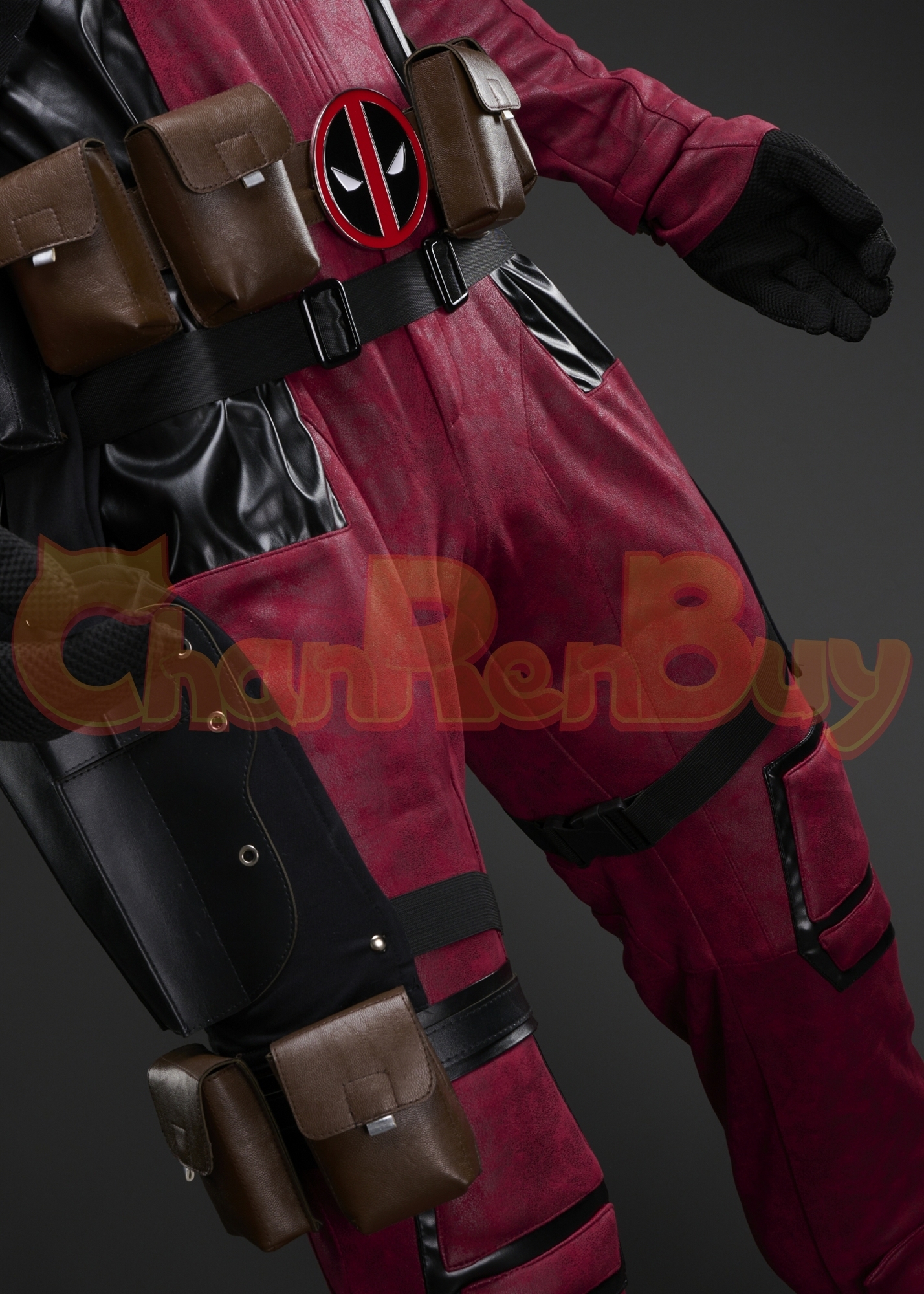 Deadpool 2 Wade Wilson Costume Suit Boots Cosplay