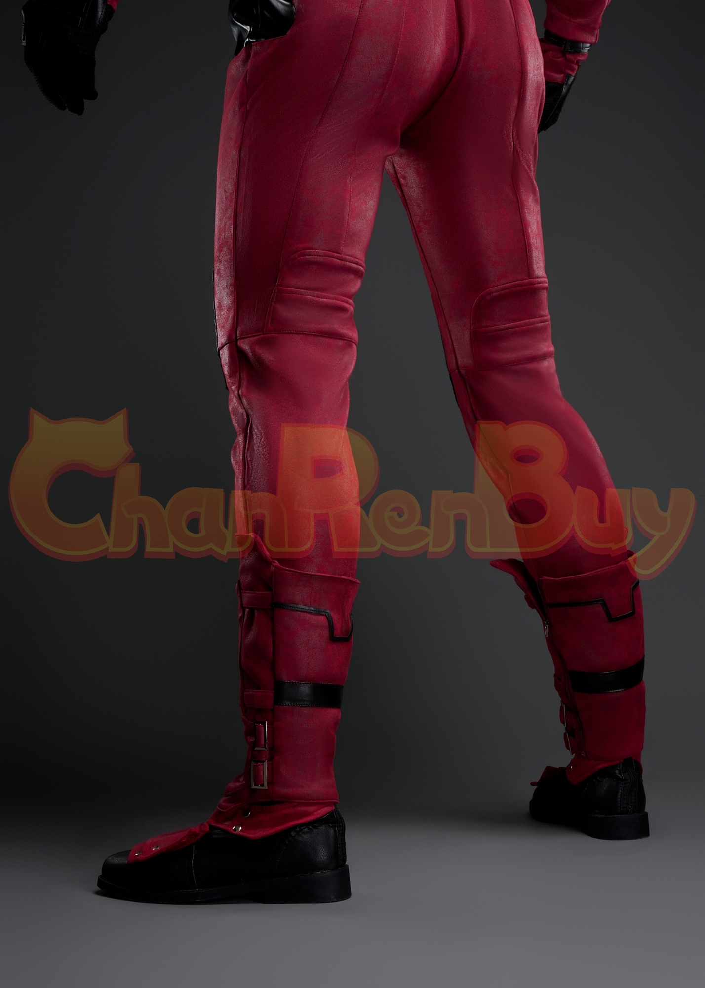 Deadpool 2 Costume Wade Wilson Suit Boots Cosplay