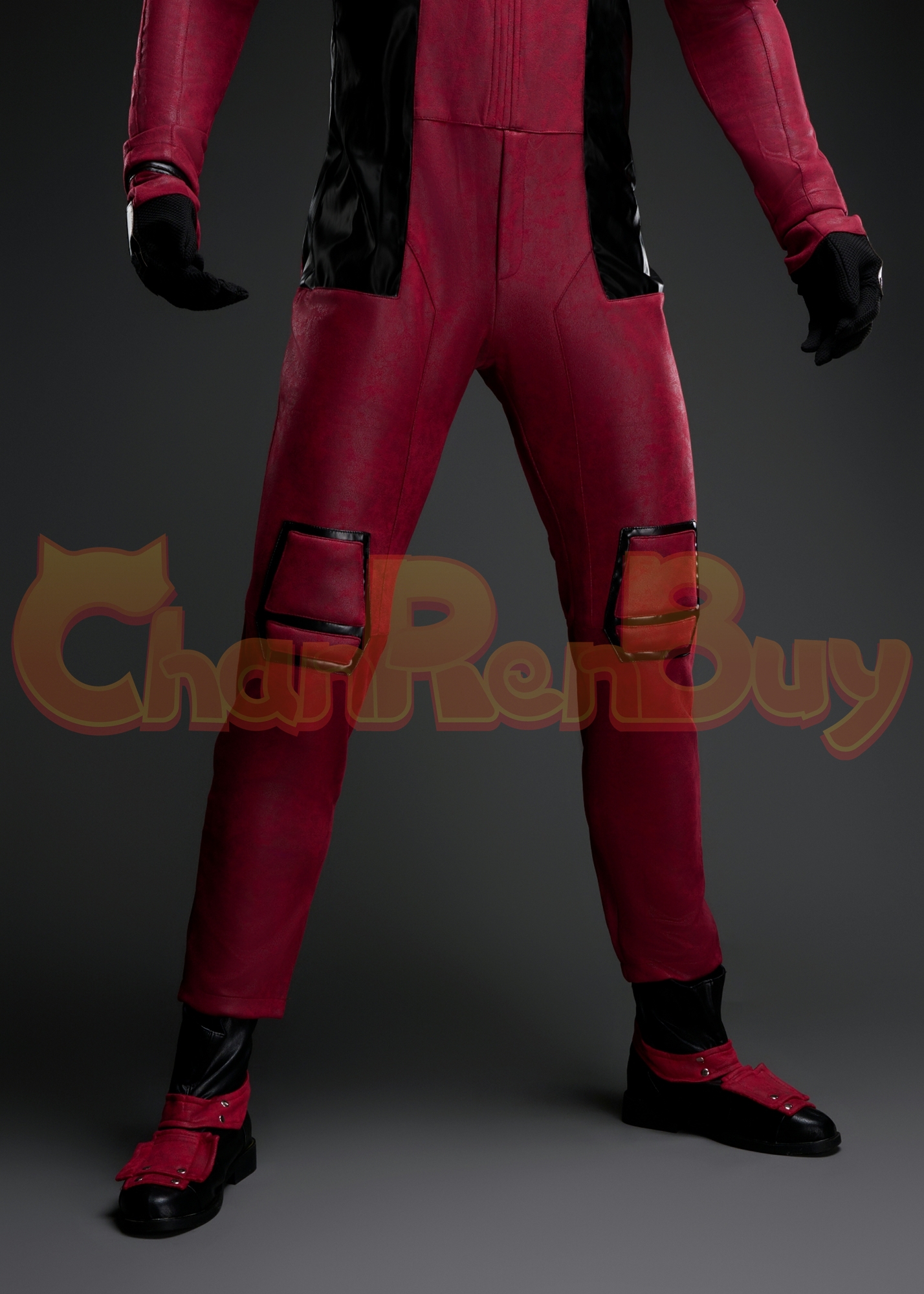 Deadpool 2 Costume Wade Wilson Suit Boots Cosplay