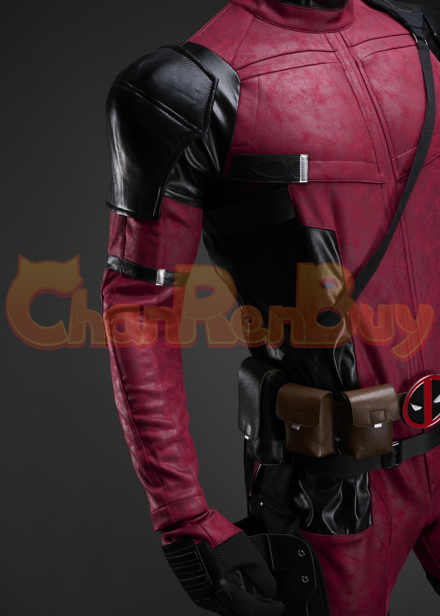 Deadpool 2 Costume Wade Wilson Suit Boots Cosplay