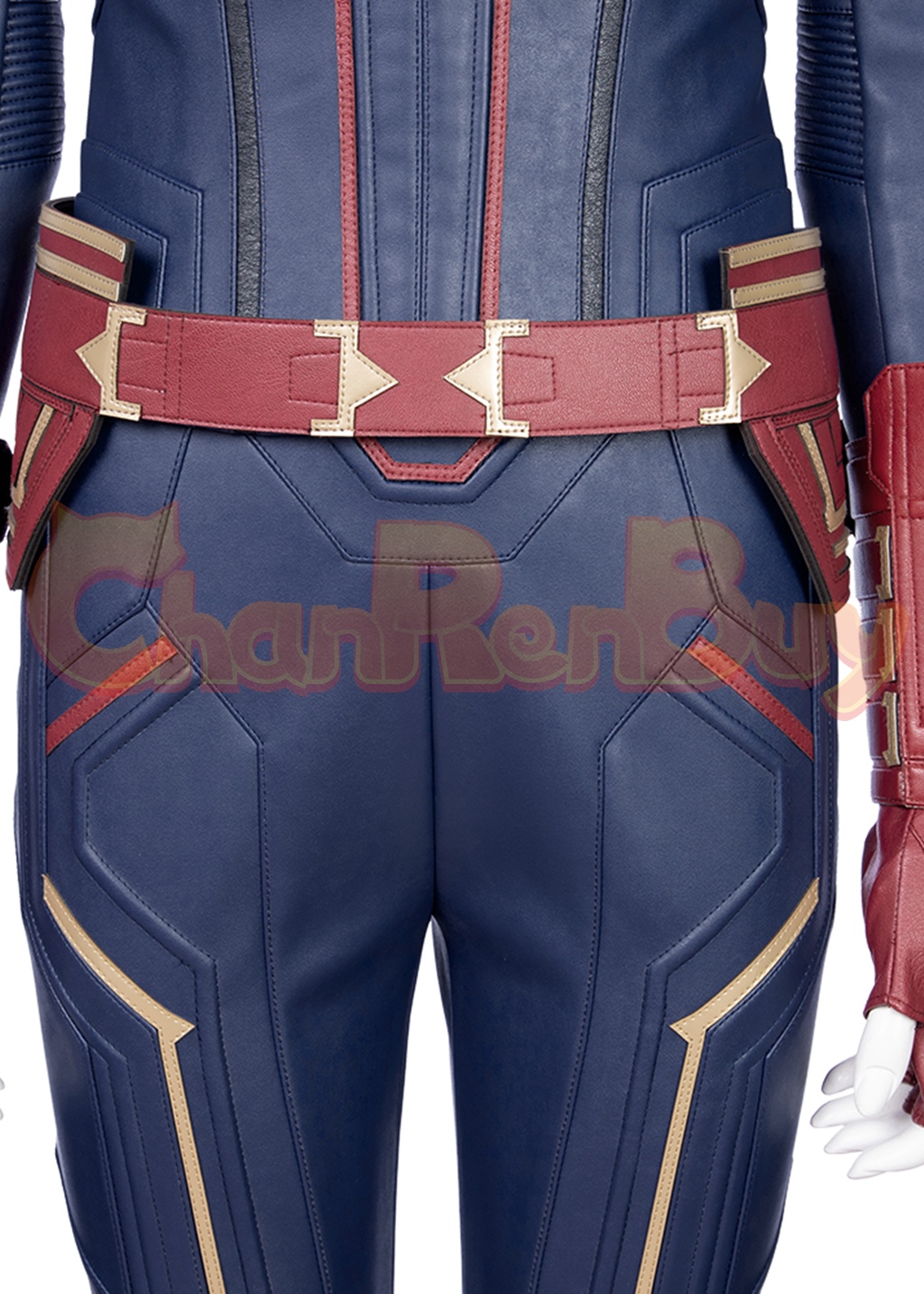 Carol Danvers Costume Captain Marvel Suit Cosplay Bodysuit