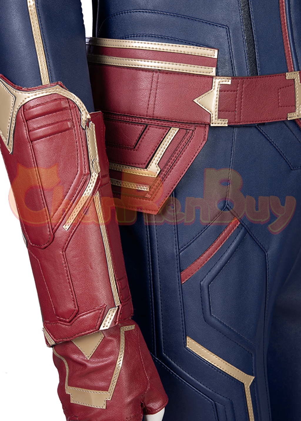 Carol Danvers Costume Captain Marvel Suit Cosplay Bodysuit