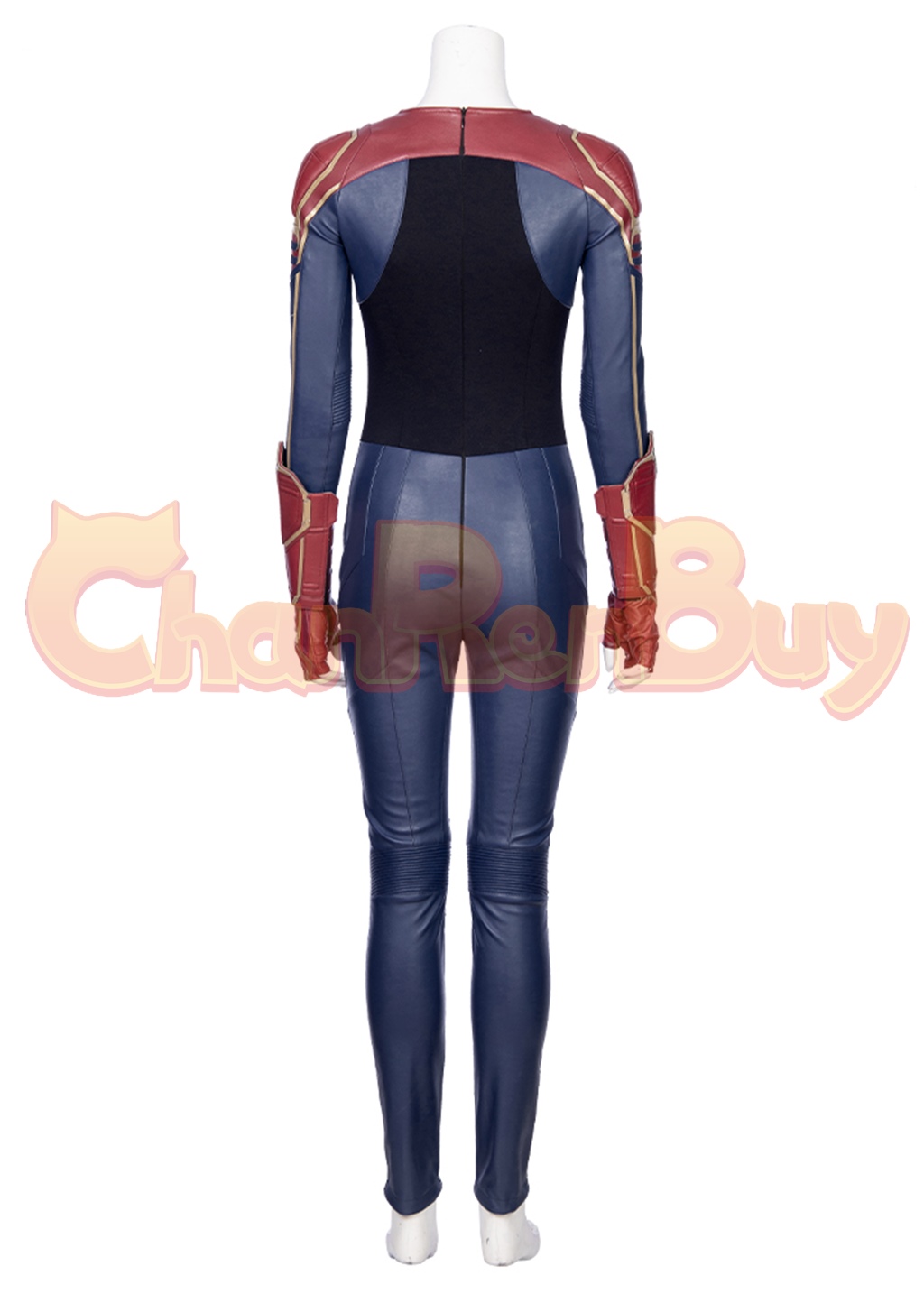 Carol Danvers Costume Captain Marvel Suit Cosplay Bodysuit