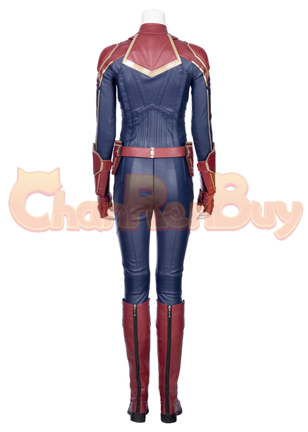 Carol Danvers Costume Captain Marvel Suit Cosplay Bodysuit