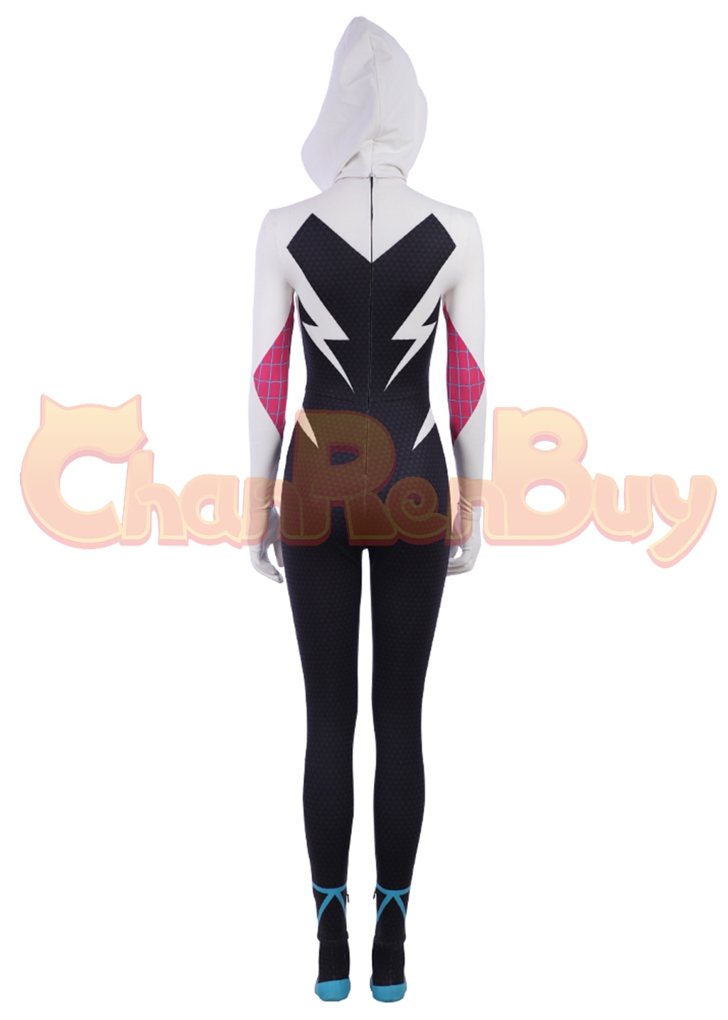 Spider Woman Costume Gwen Stacy Spider Man Into The Spider Verse Cosplay
