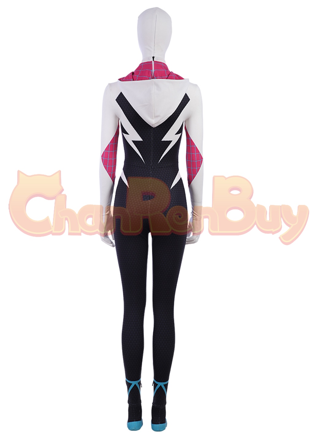 Spider Woman Costume Gwen Stacy Spider Man Into The Spider Verse Cosplay