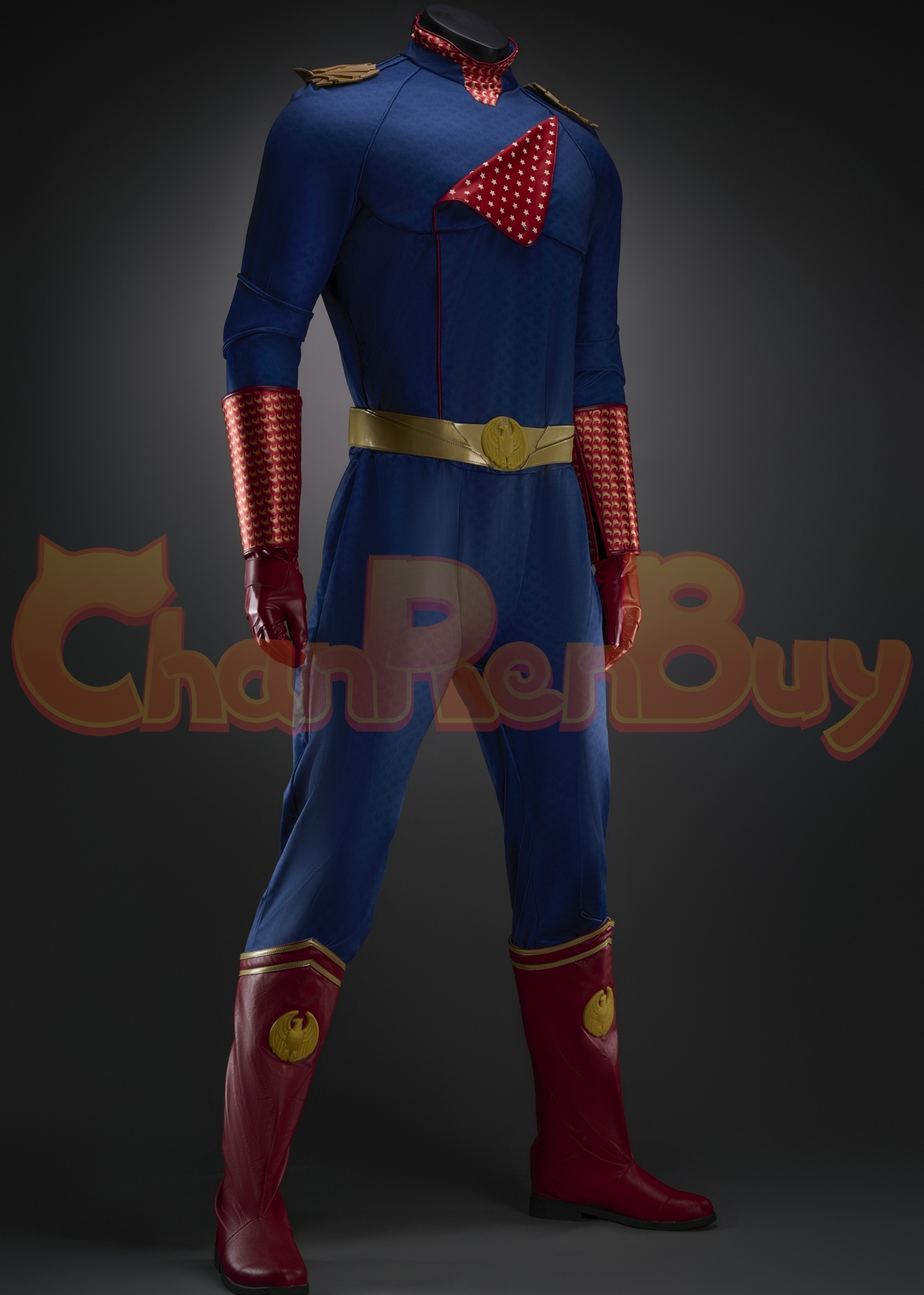 Homelander Costume The Boys Season1 Suit Cosplay