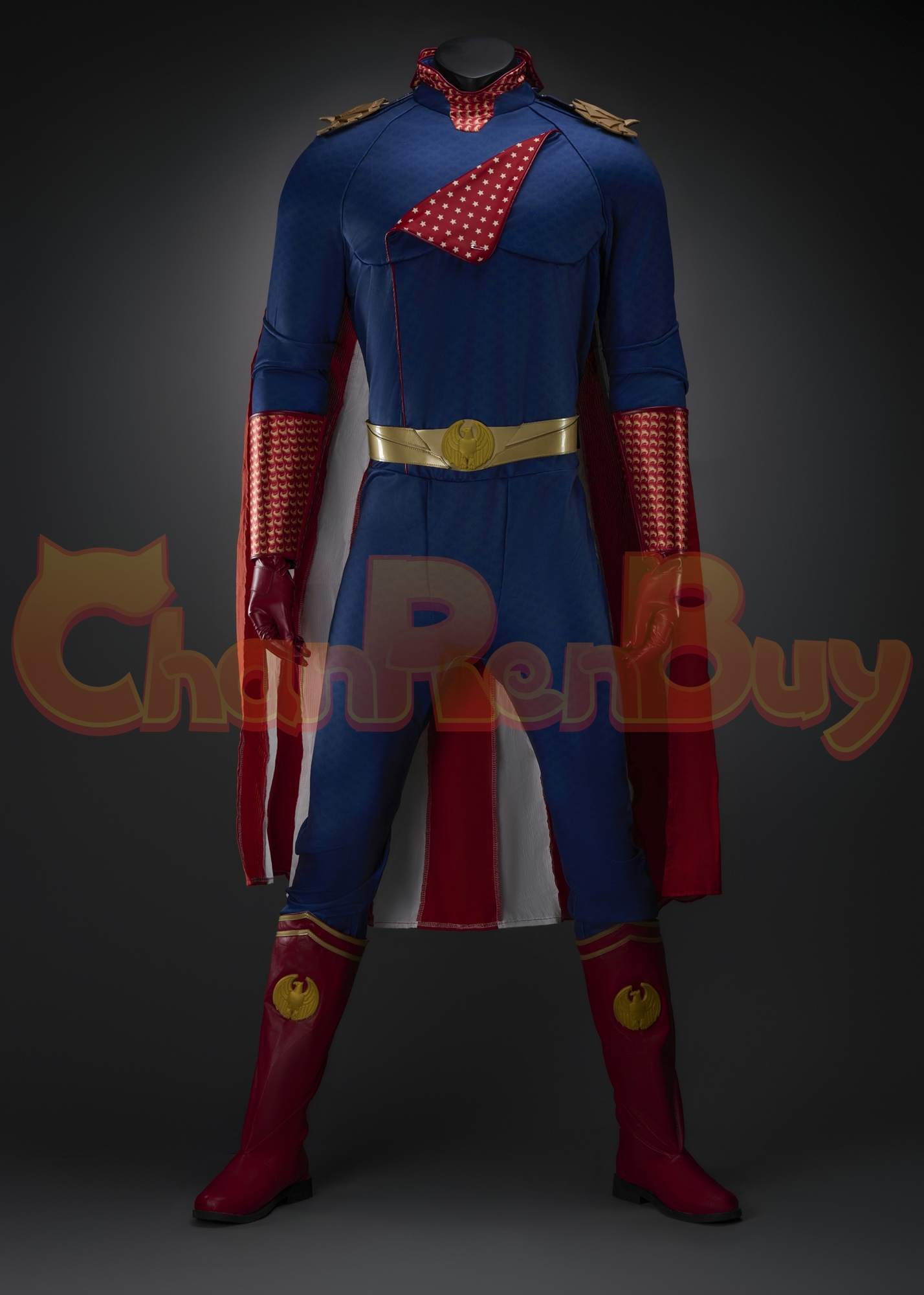 Homelander Costume The Boys Season1 Suit Cosplay