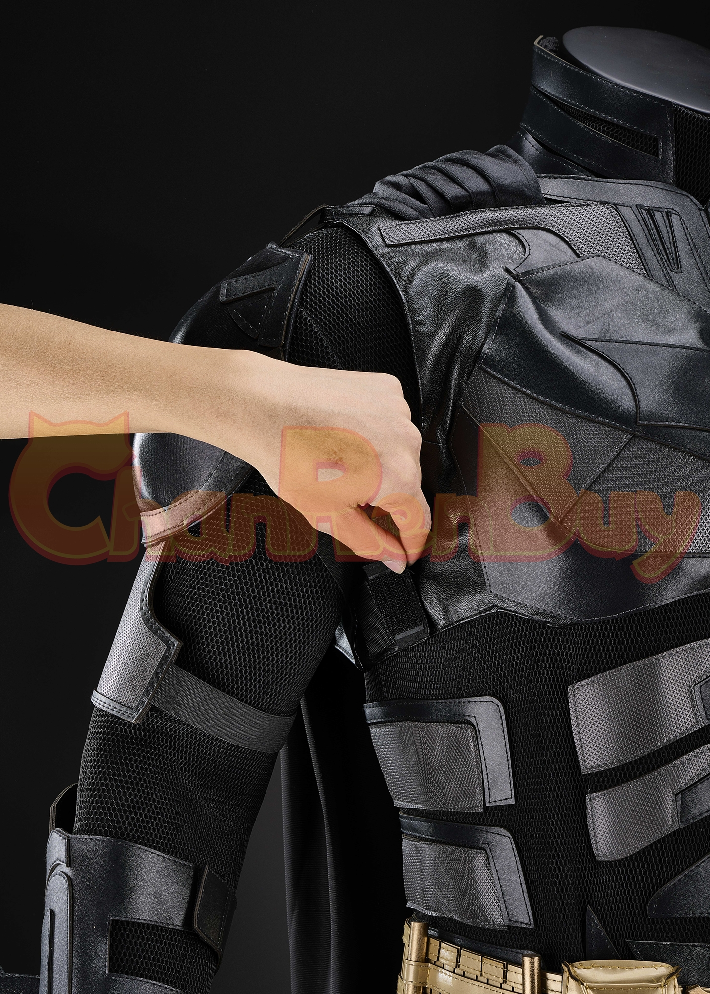 Superhero Costume Bat Sytle Man Suit Cosplay Boots Mask