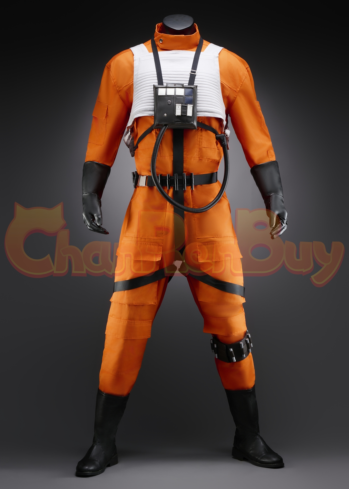 Squadrons Pilot Uniform Costume Star Wars Suit Cosplay Boots Outfit