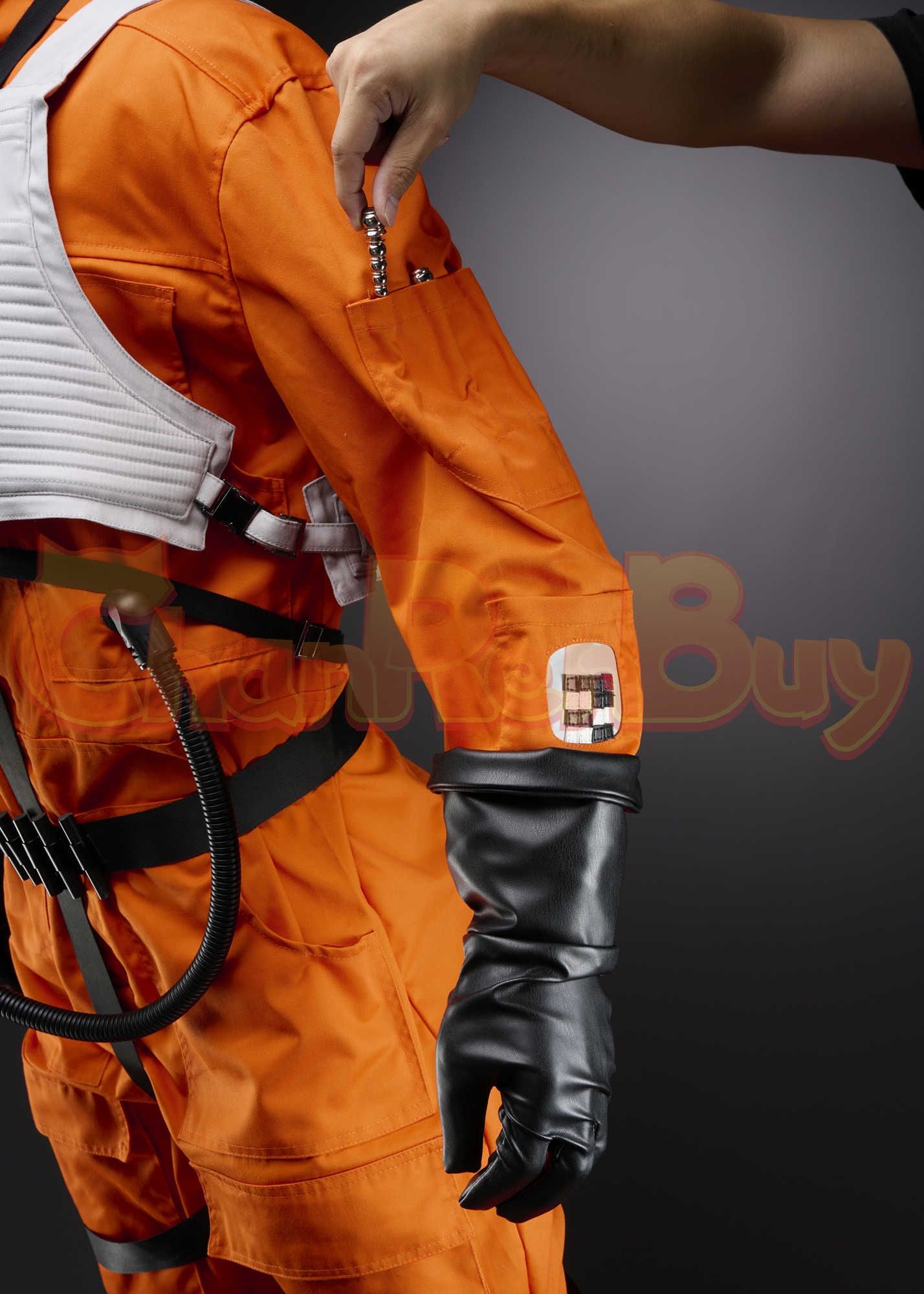 Squadrons Pilot Uniform Costume Star Wars Suit Cosplay Boots Outfit