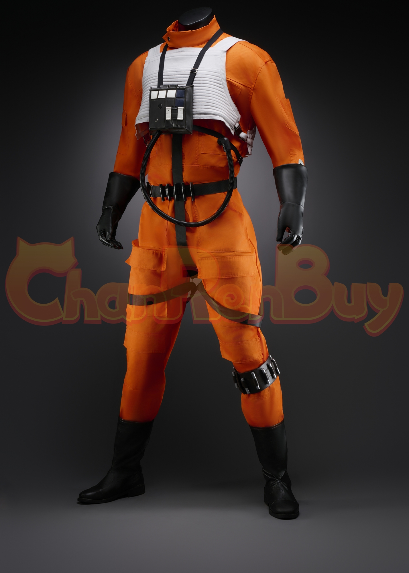 Squadrons Pilot Uniform Costume Star Wars Suit Cosplay Boots Outfit