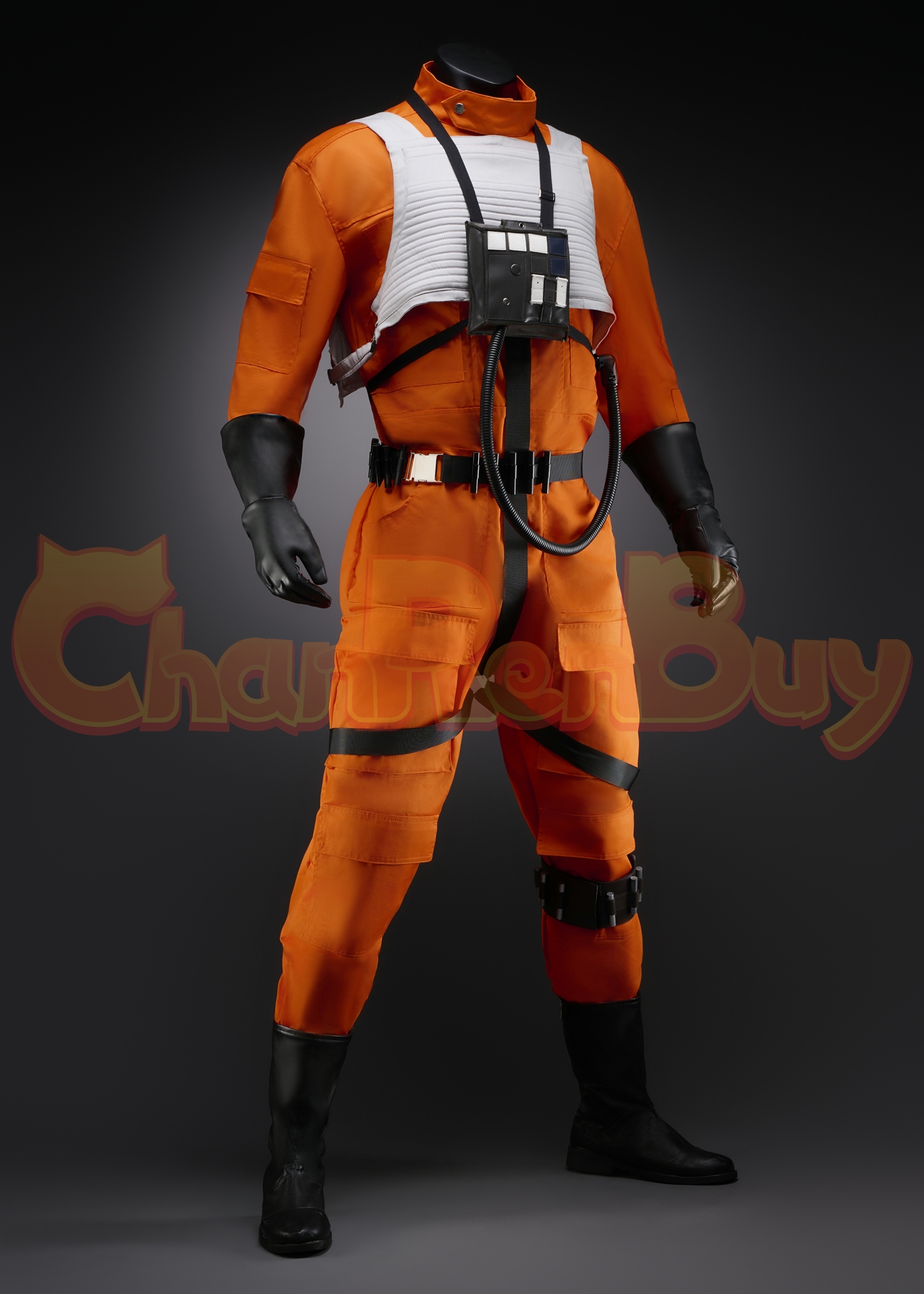 Squadrons Pilot Uniform Costume Star Wars Suit Cosplay Boots Outfit