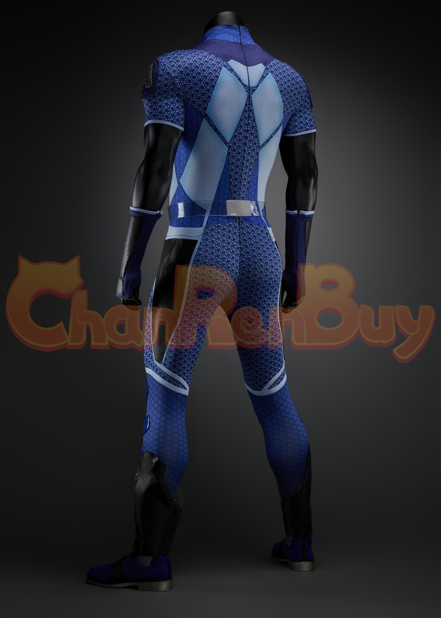 A-Train Costume The Boys Suit with Boots Cosplay