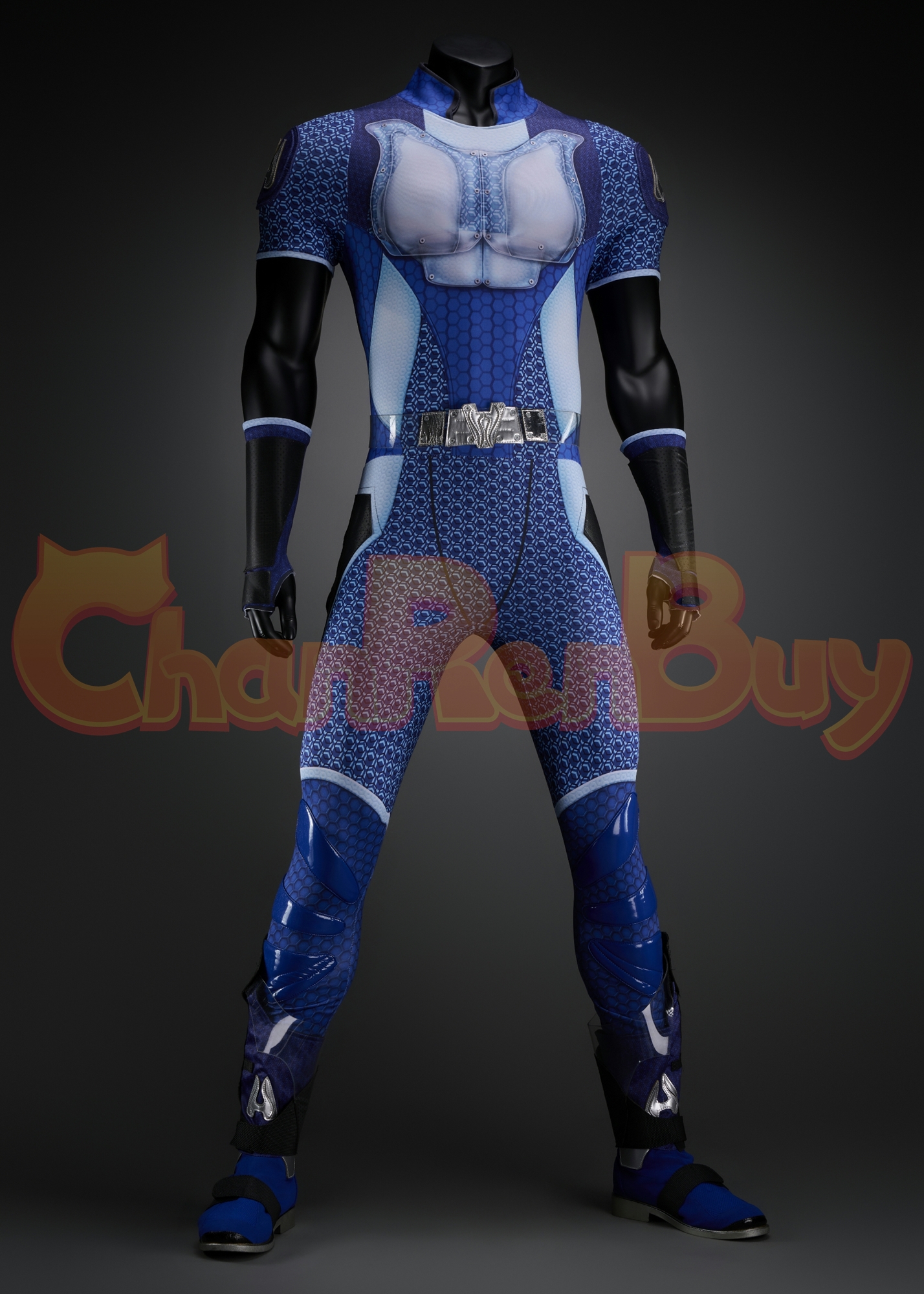 A-Train Costume The Boys Suit with Boots Cosplay