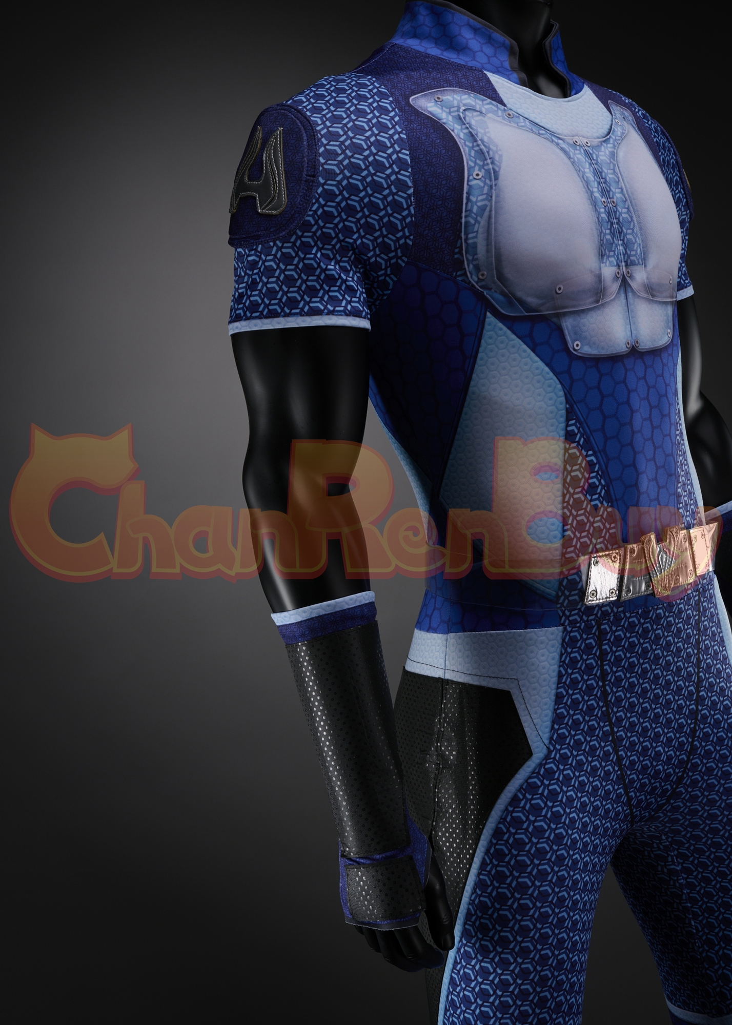 A-Train Costume The Boys Suit with Boots Cosplay