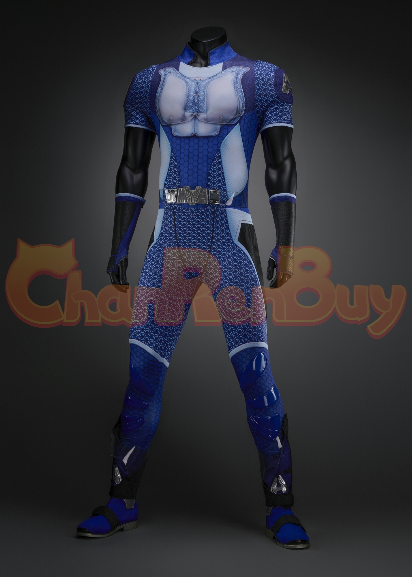 A-Train Costume The Boys Suit with Boots Cosplay