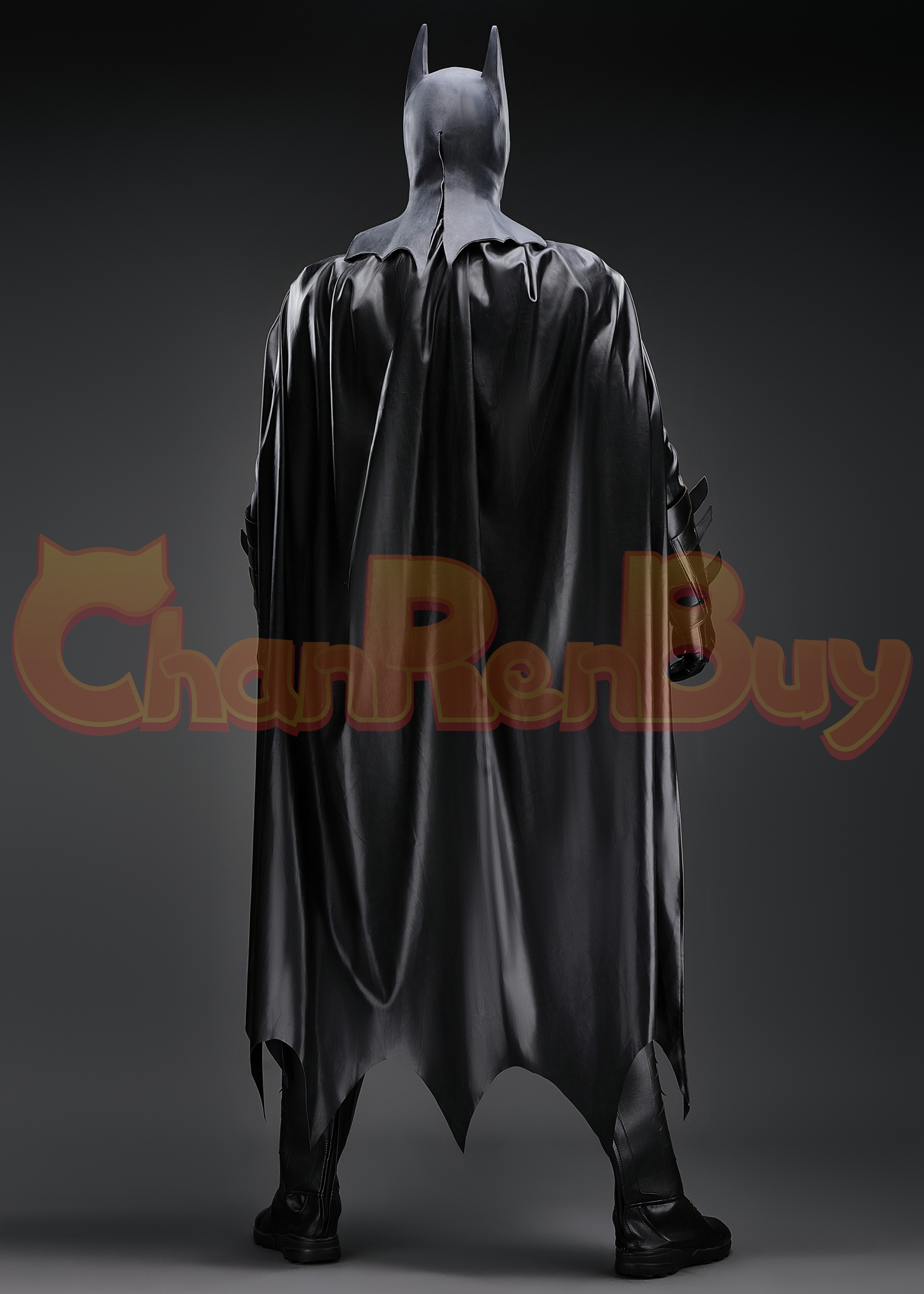 Superhero Bruce Wayne Costume Bat Sytle Man Suit Cosplay Boots Mask