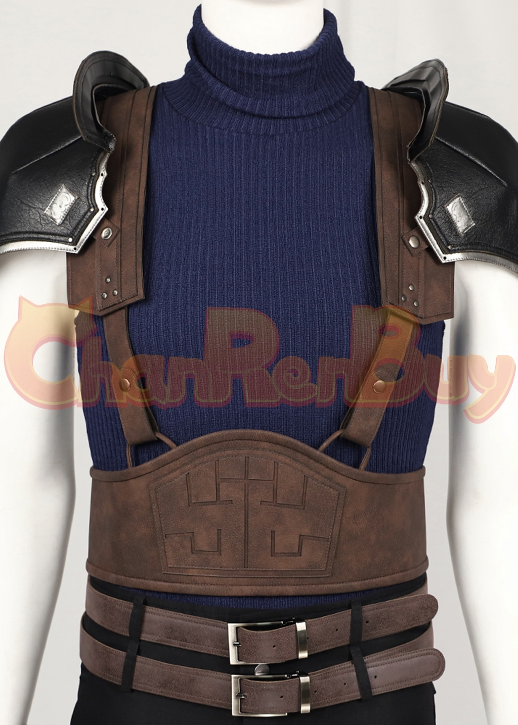 Final Fantasy VII Costume Zack Fair Suit Cosplay