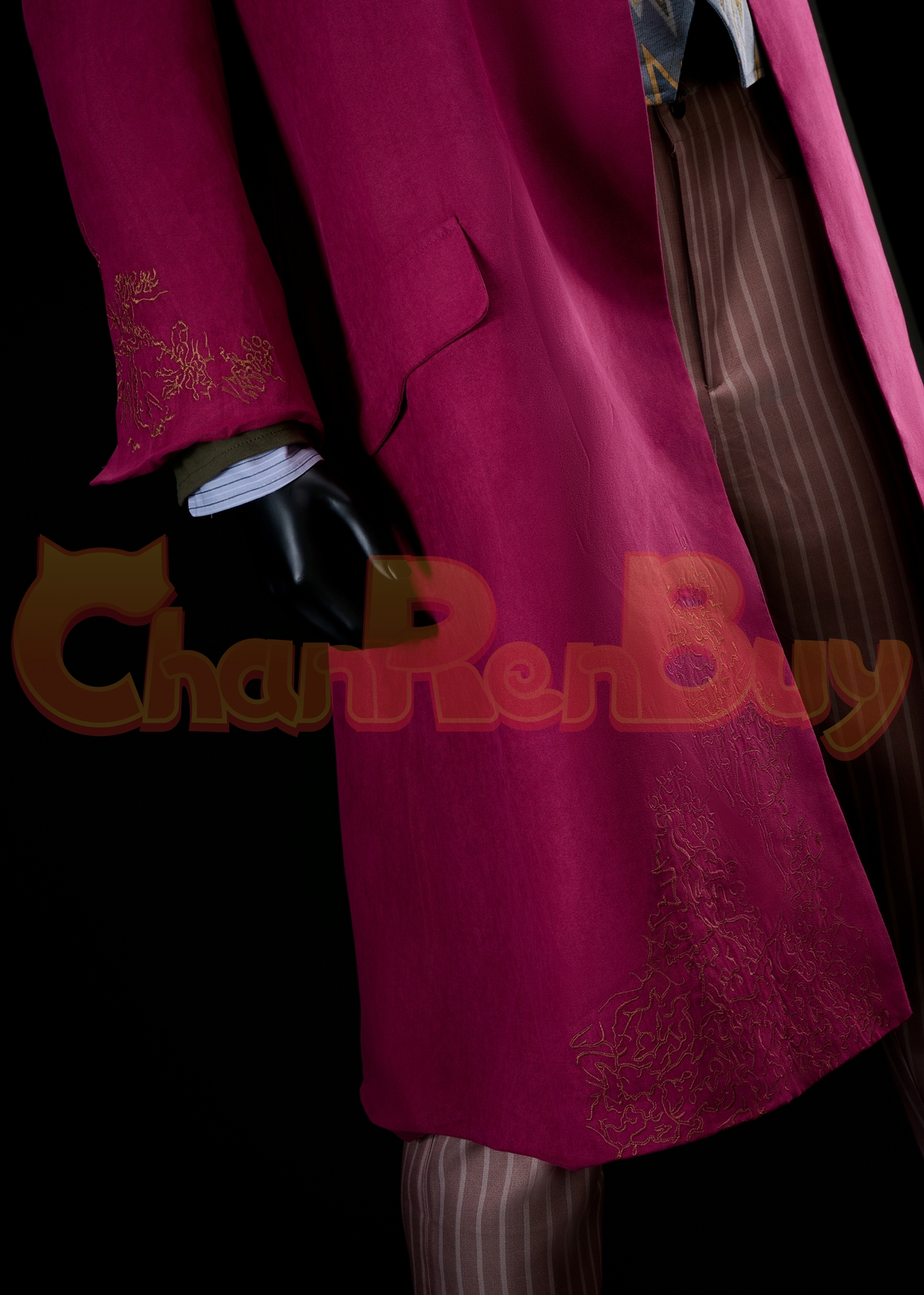 Willy Wonka Costume Wonka Suit Cosplay with Coat