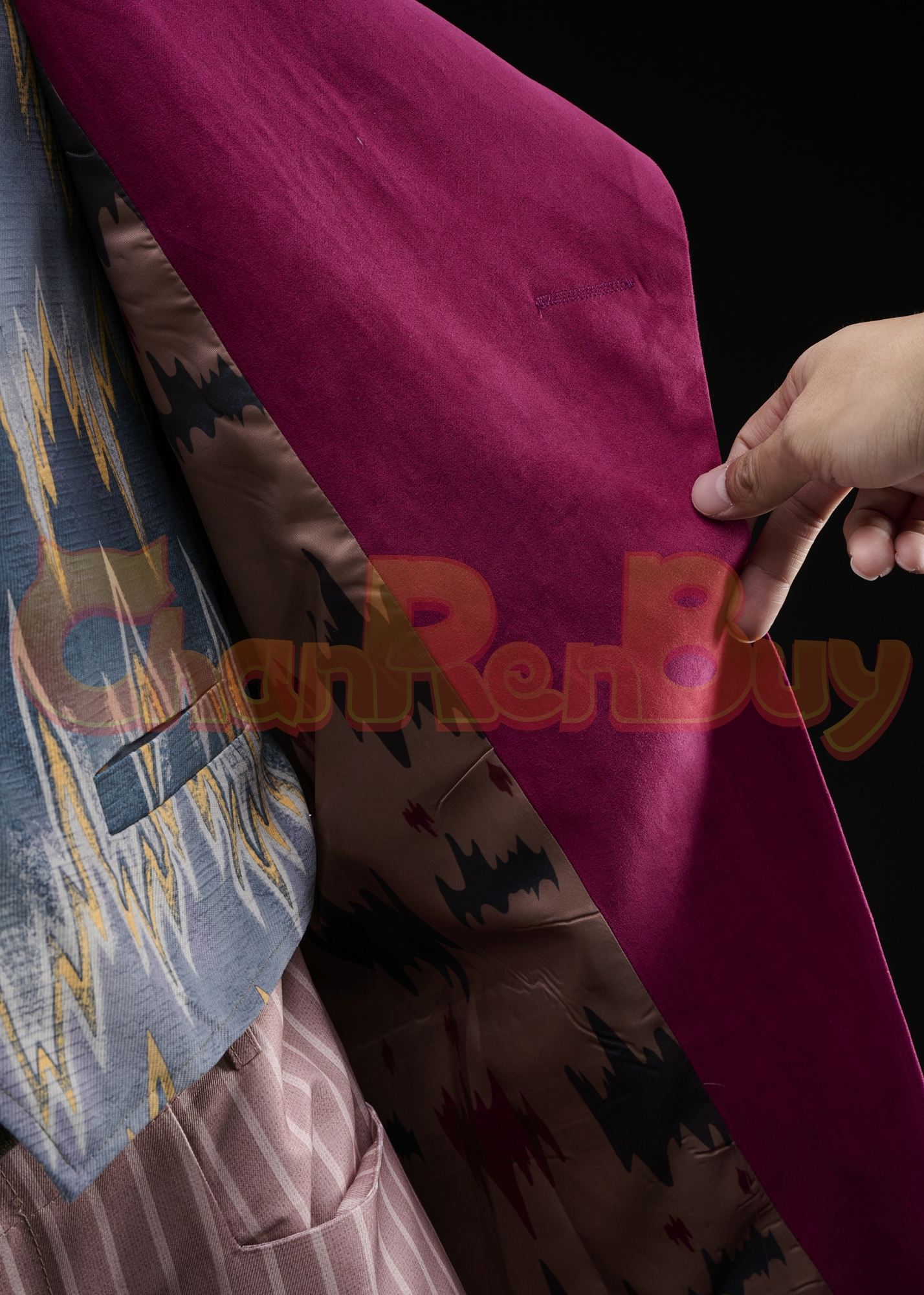 Willy Wonka Costume Wonka Suit Cosplay with Coat