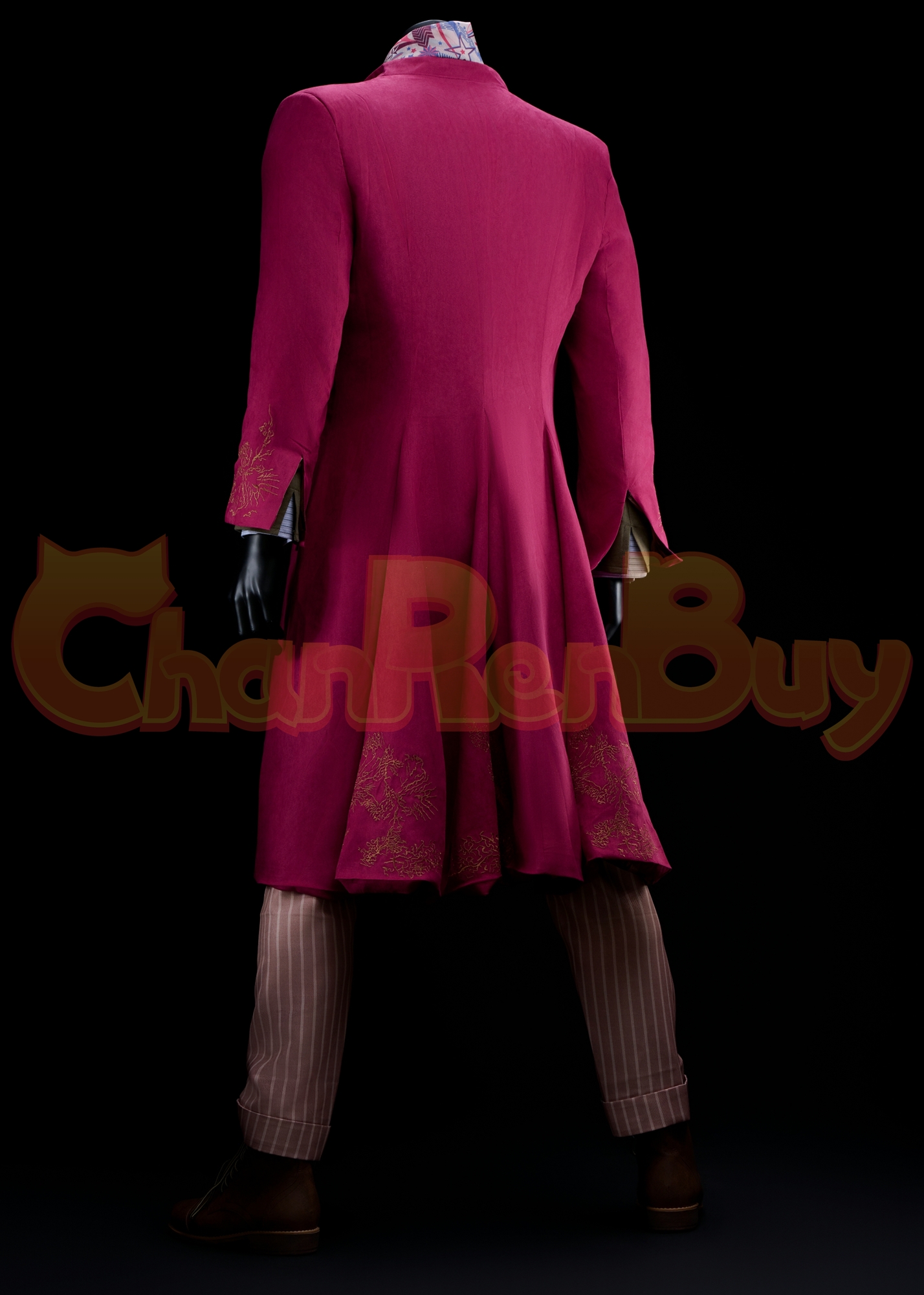 Willy Wonka Costume Wonka Suit Cosplay with Coat