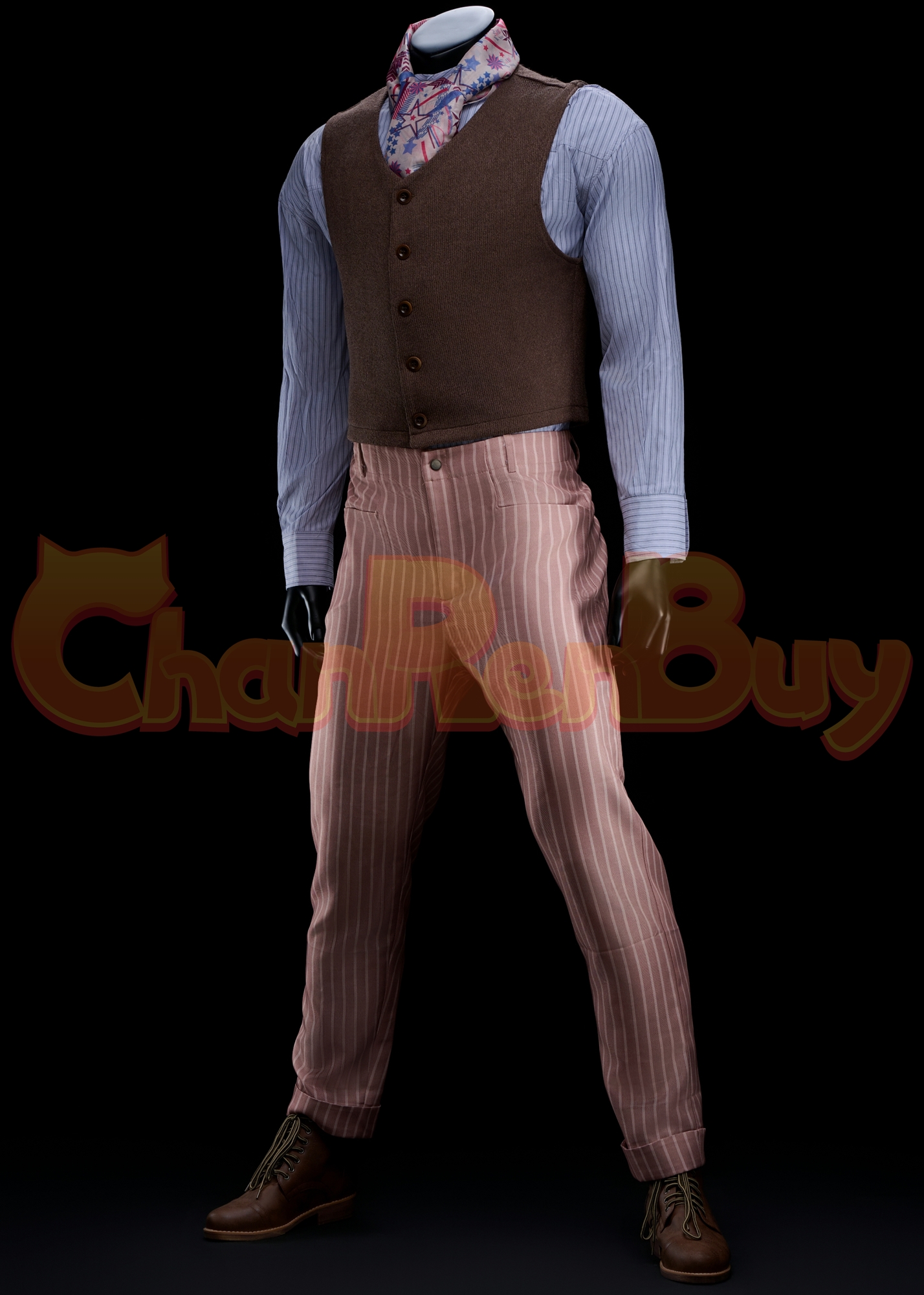 Willy Wonka Costume Wonka Suit Cosplay with Coat