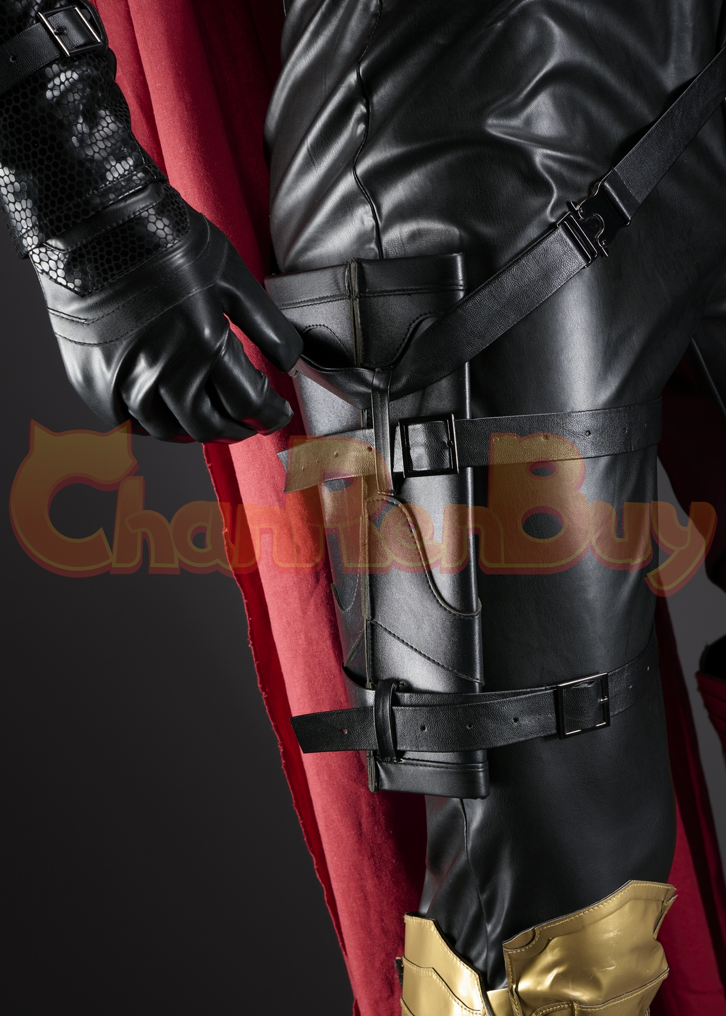 Vincent Valentine Costume Final Fantasy VII Rebirth Suit Cosplay Shoes